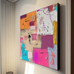 Abstract Canvas Art #AB566