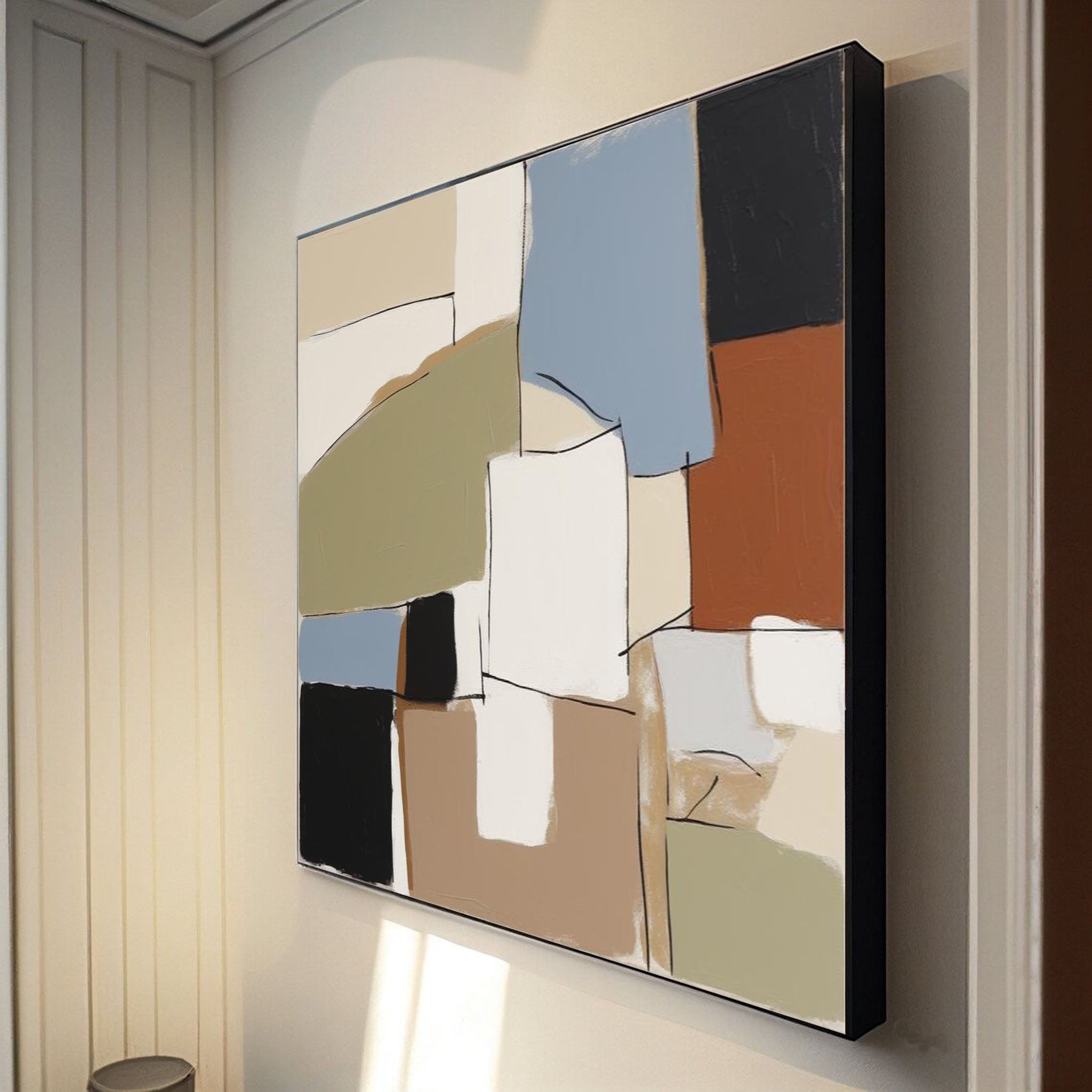 Abstract Canvas Art #AB339