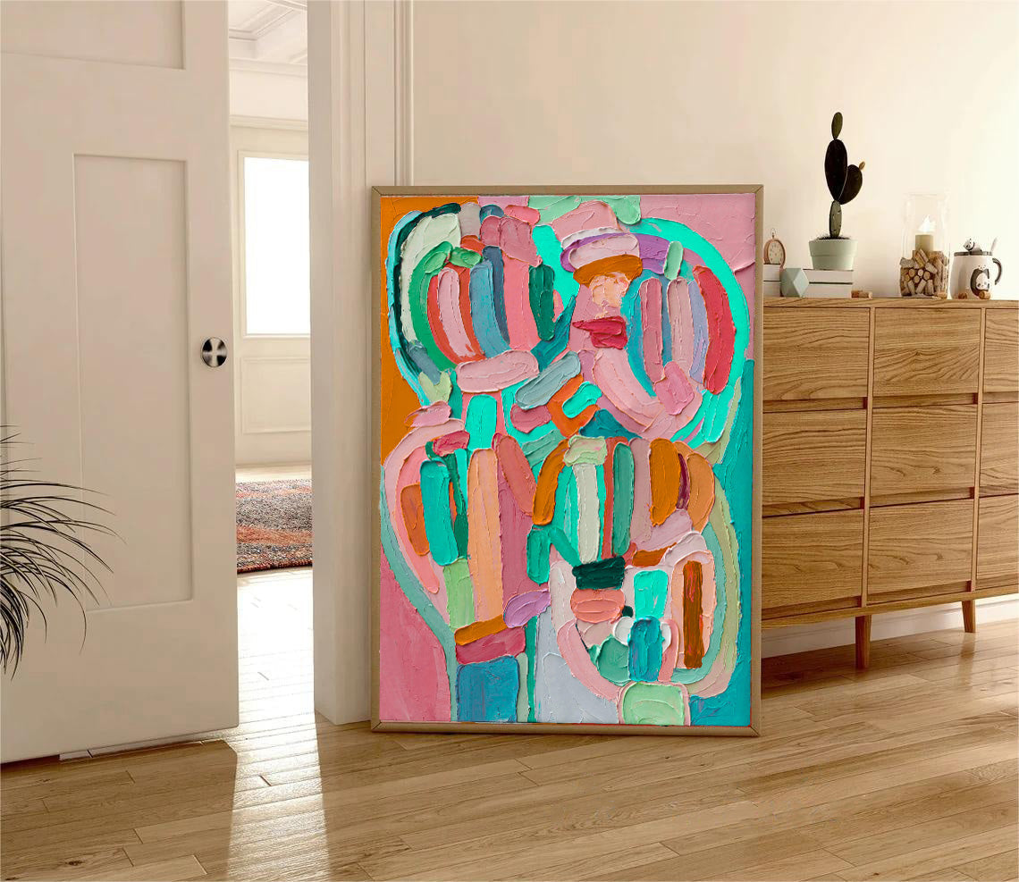 Abstract Canvas Art #AB613