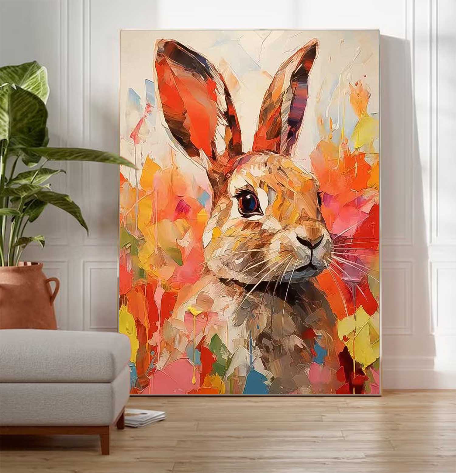 Animal Canvas Art #AN045