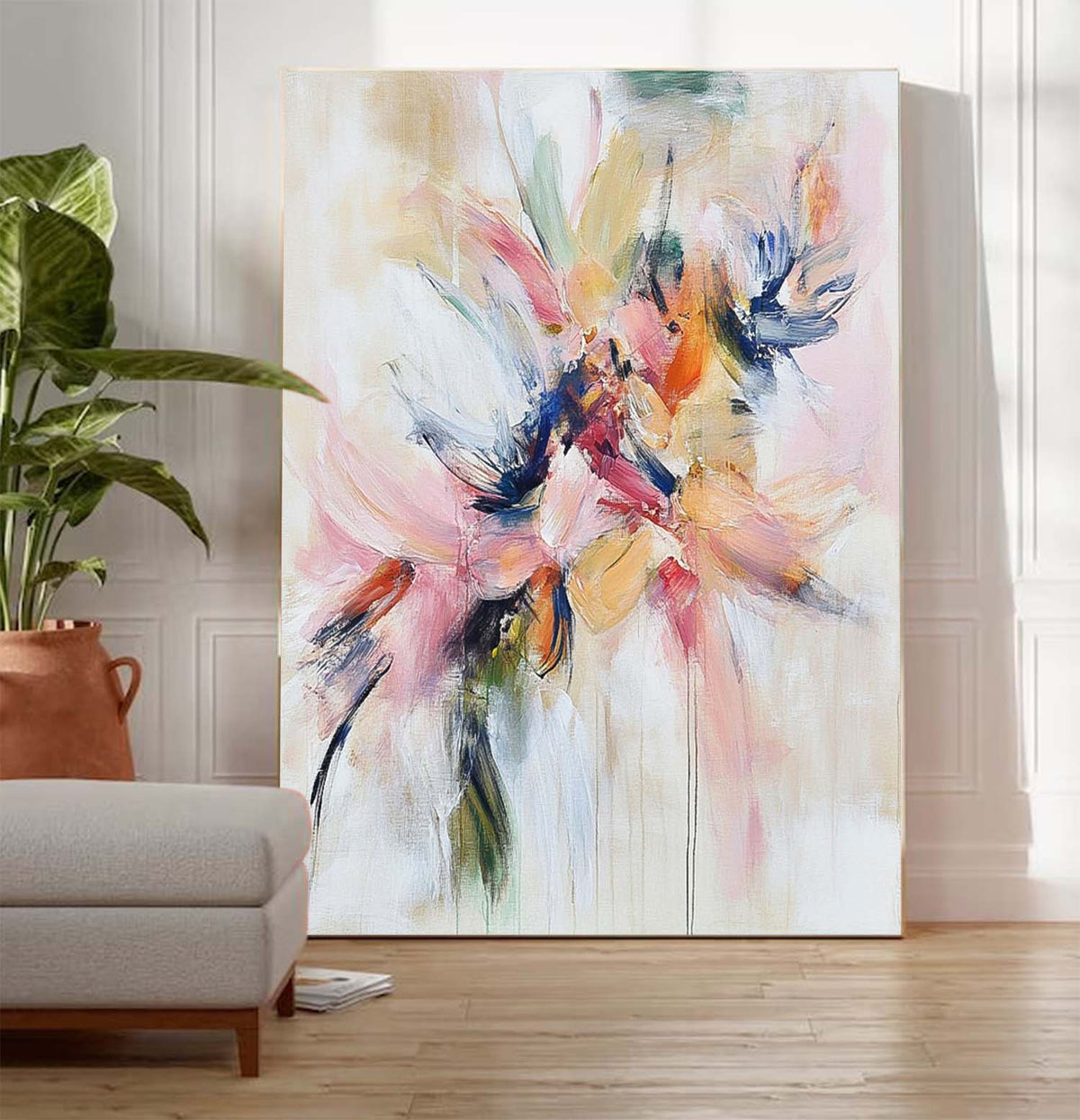 Abstract Canvas Art #AB689