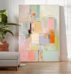 Abstract Canvas Art #AB356