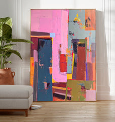 Abstract Canvas Wall Art #aa002
