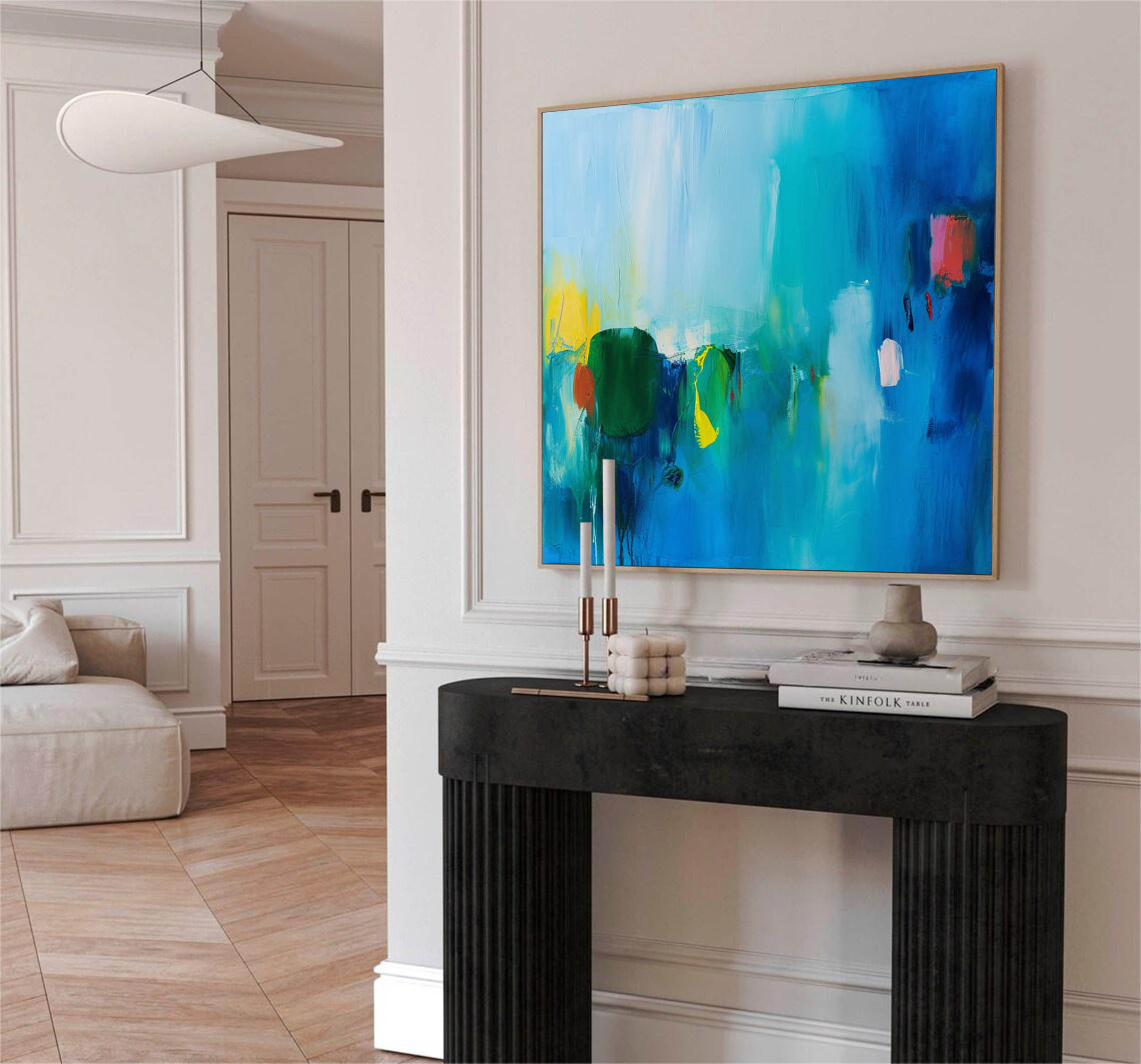 Abstract Canvas Art #AB433