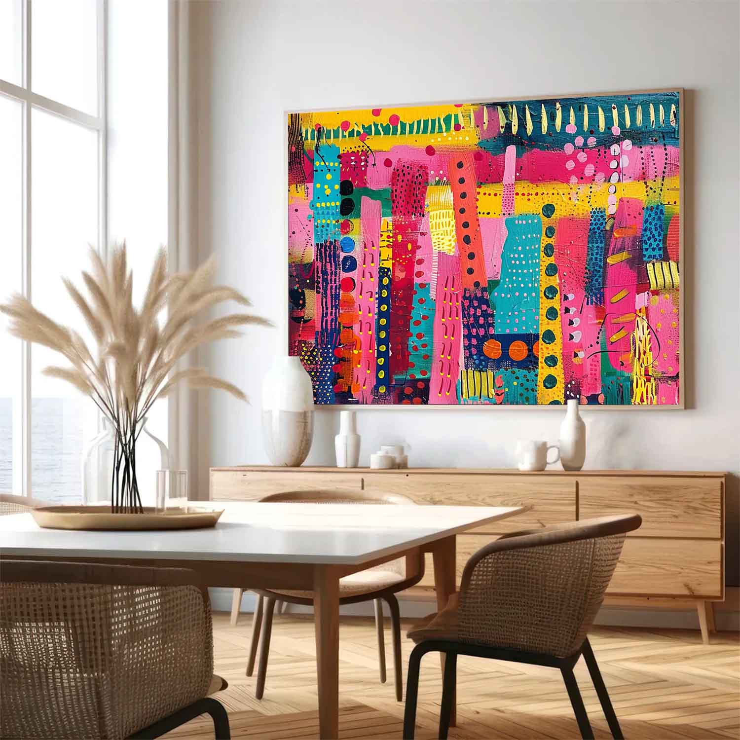 Abstract Canvas Art #AB678