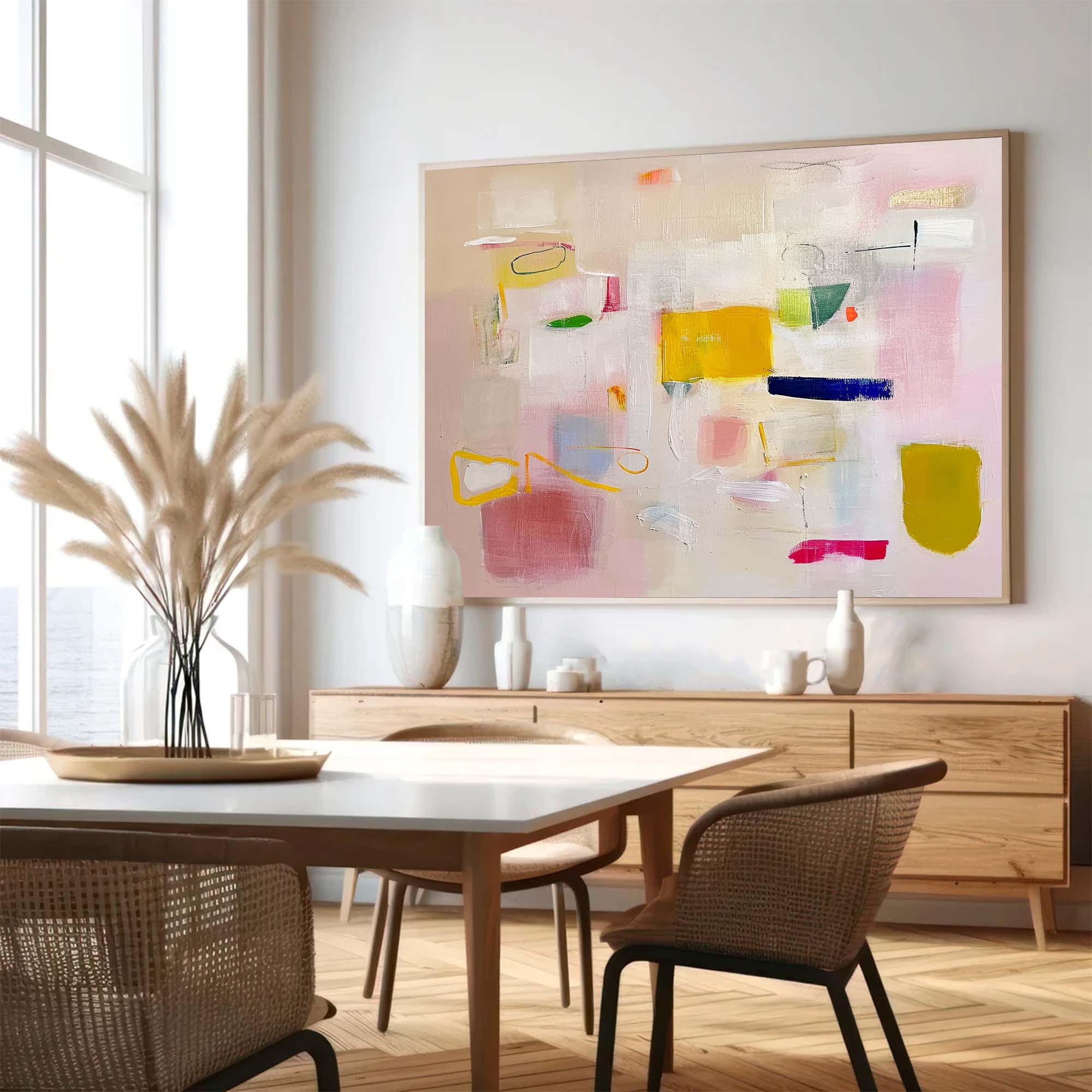 Abstract Canvas Art #AB454