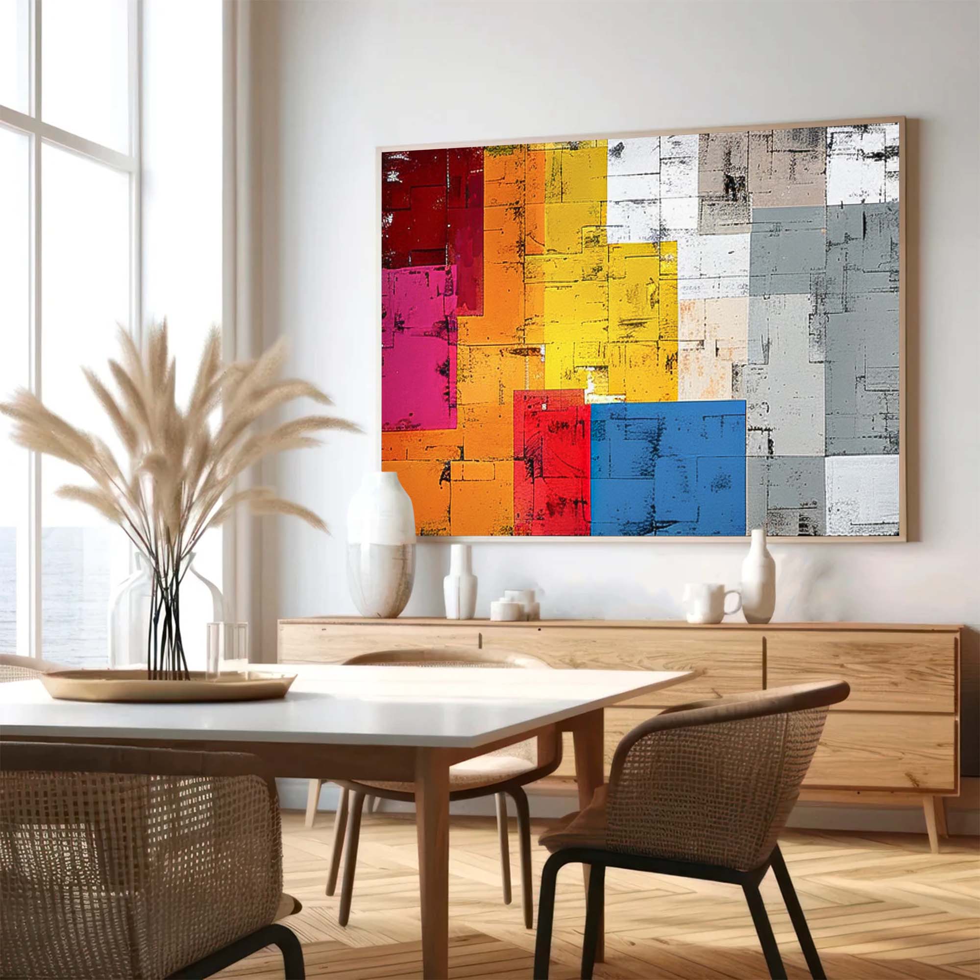 Abstract Canvas Art #AB489