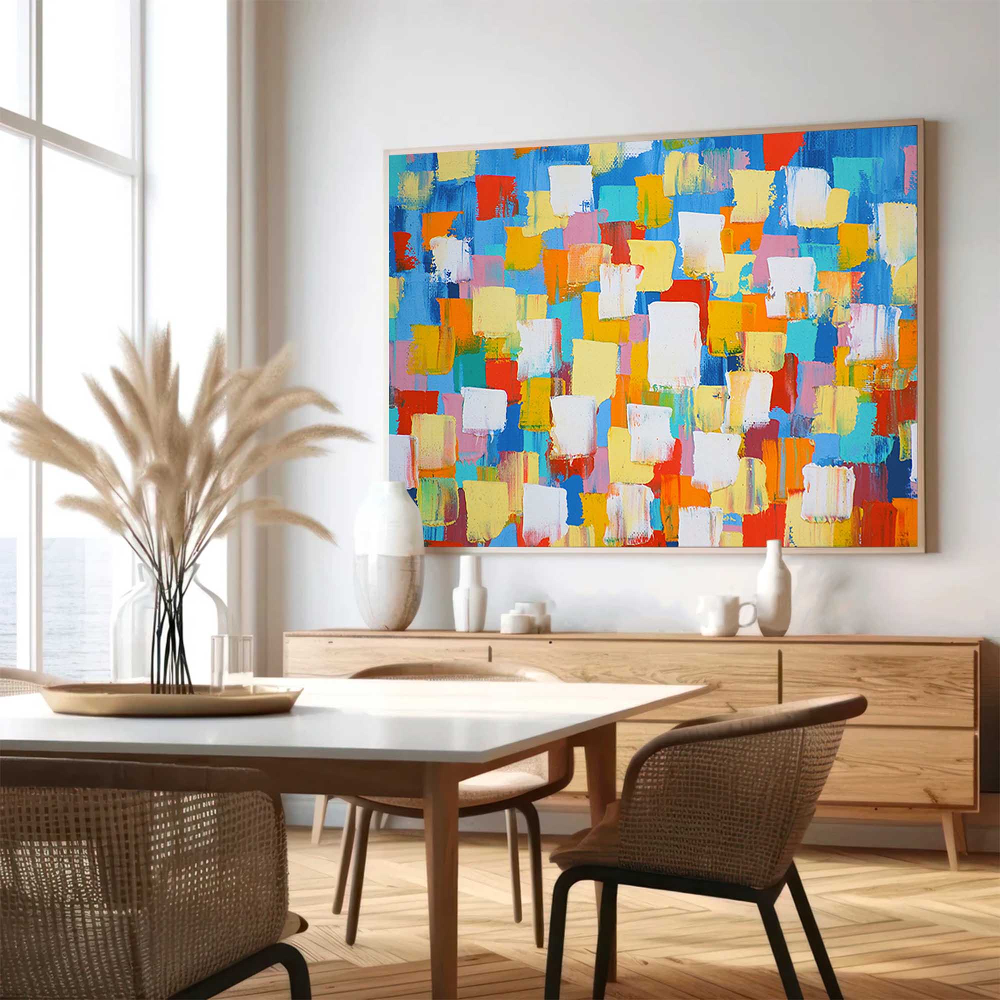 Abstract Canvas Art #AB256