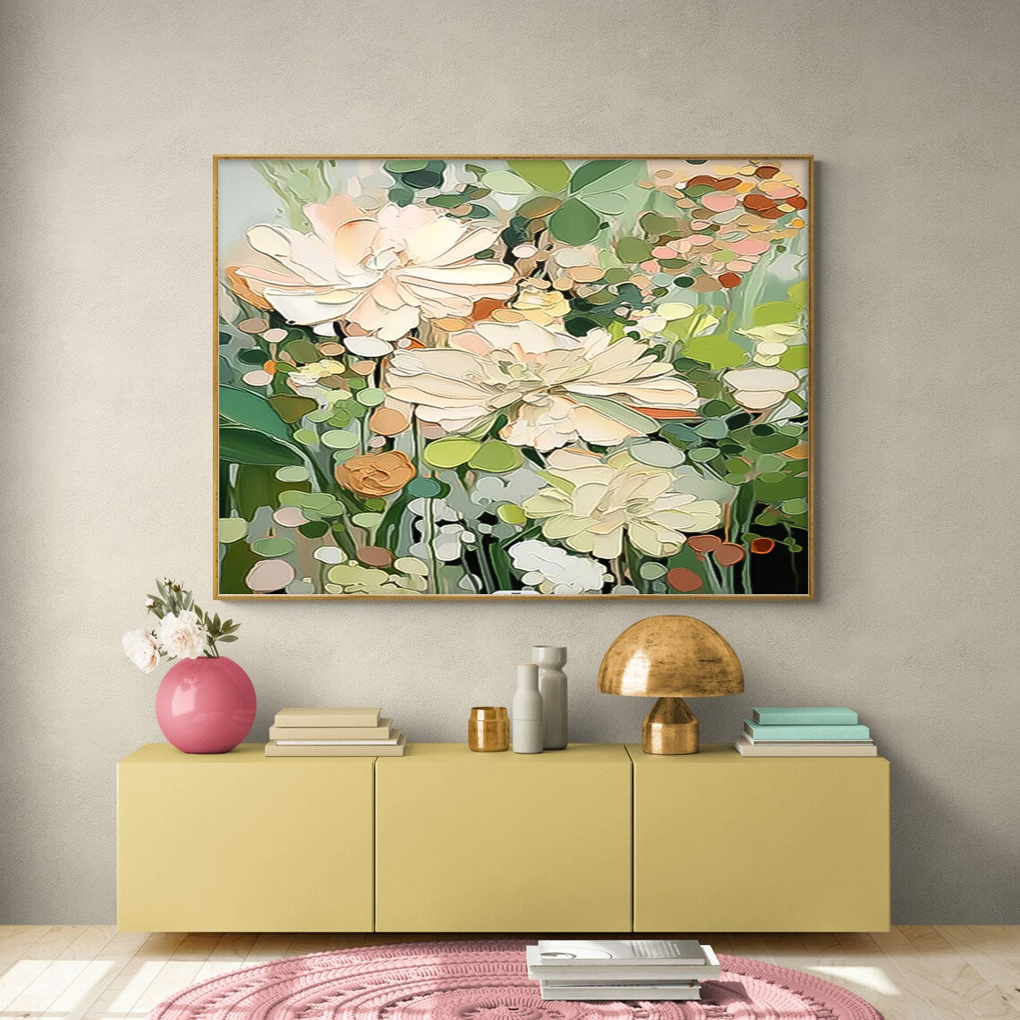 Flower Canvas Art #FL170