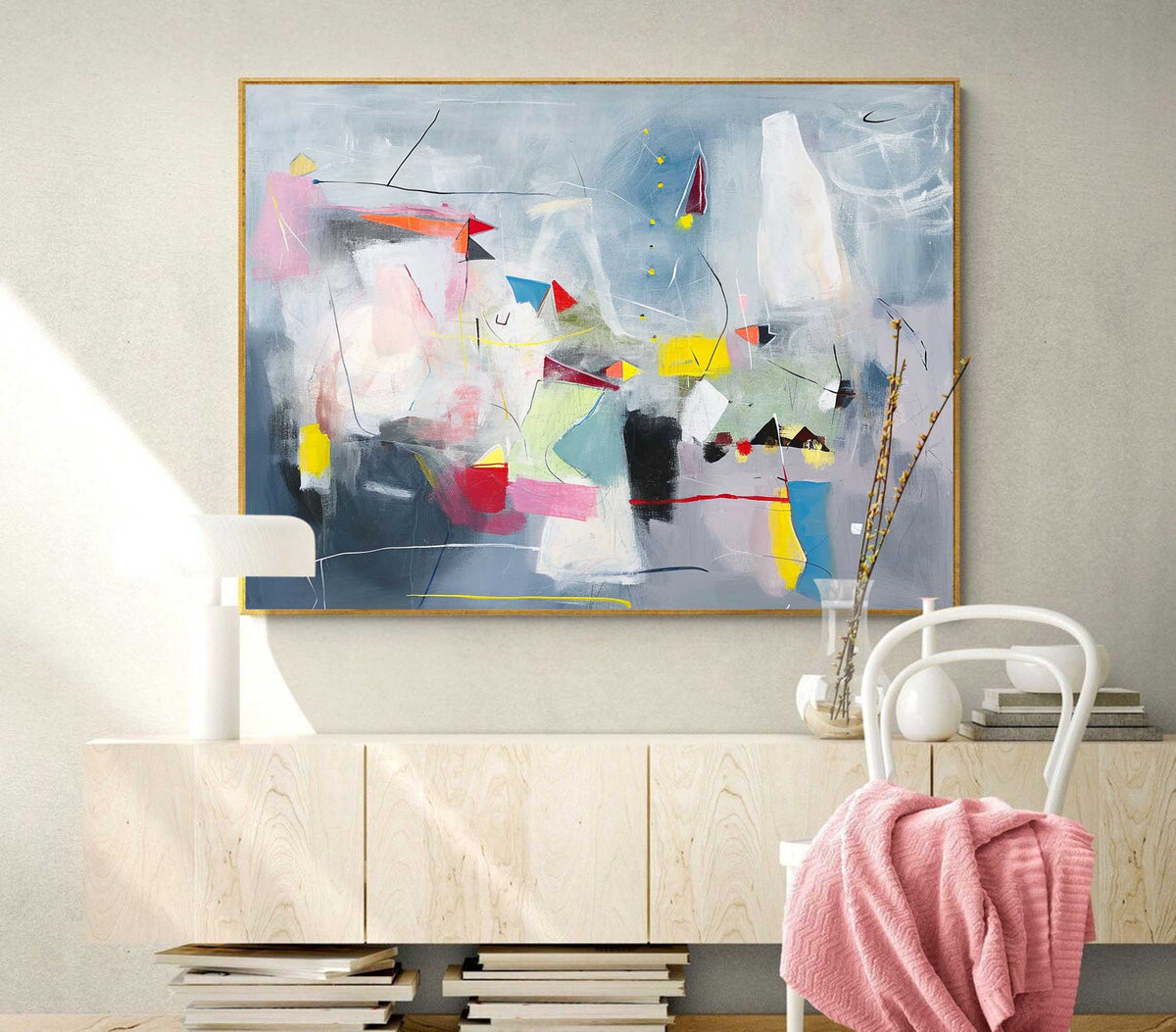 Abstract Canvas Art #AB431