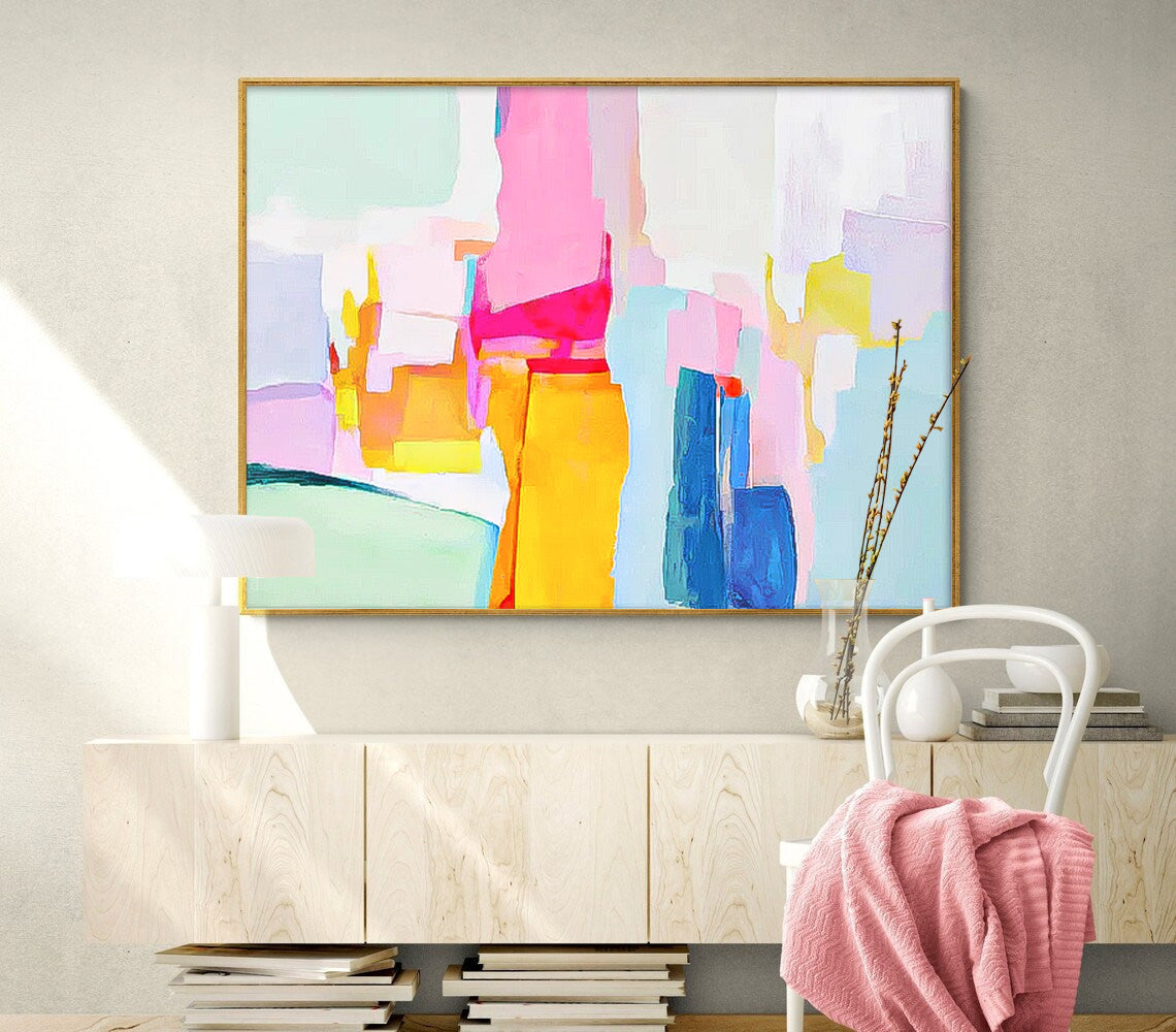 Abstract Canvas Art #AB001