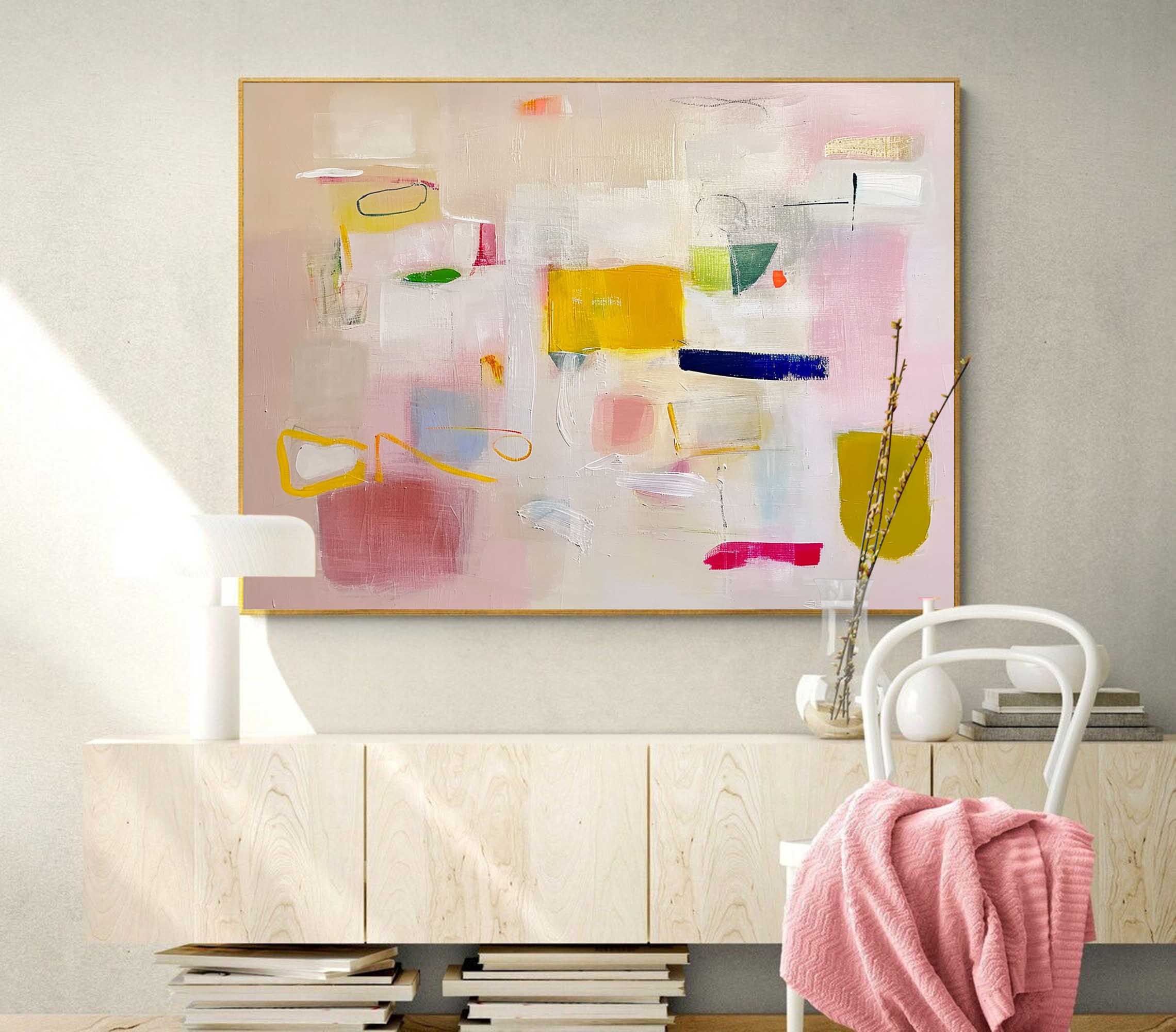 Abstract Canvas Art #AB454