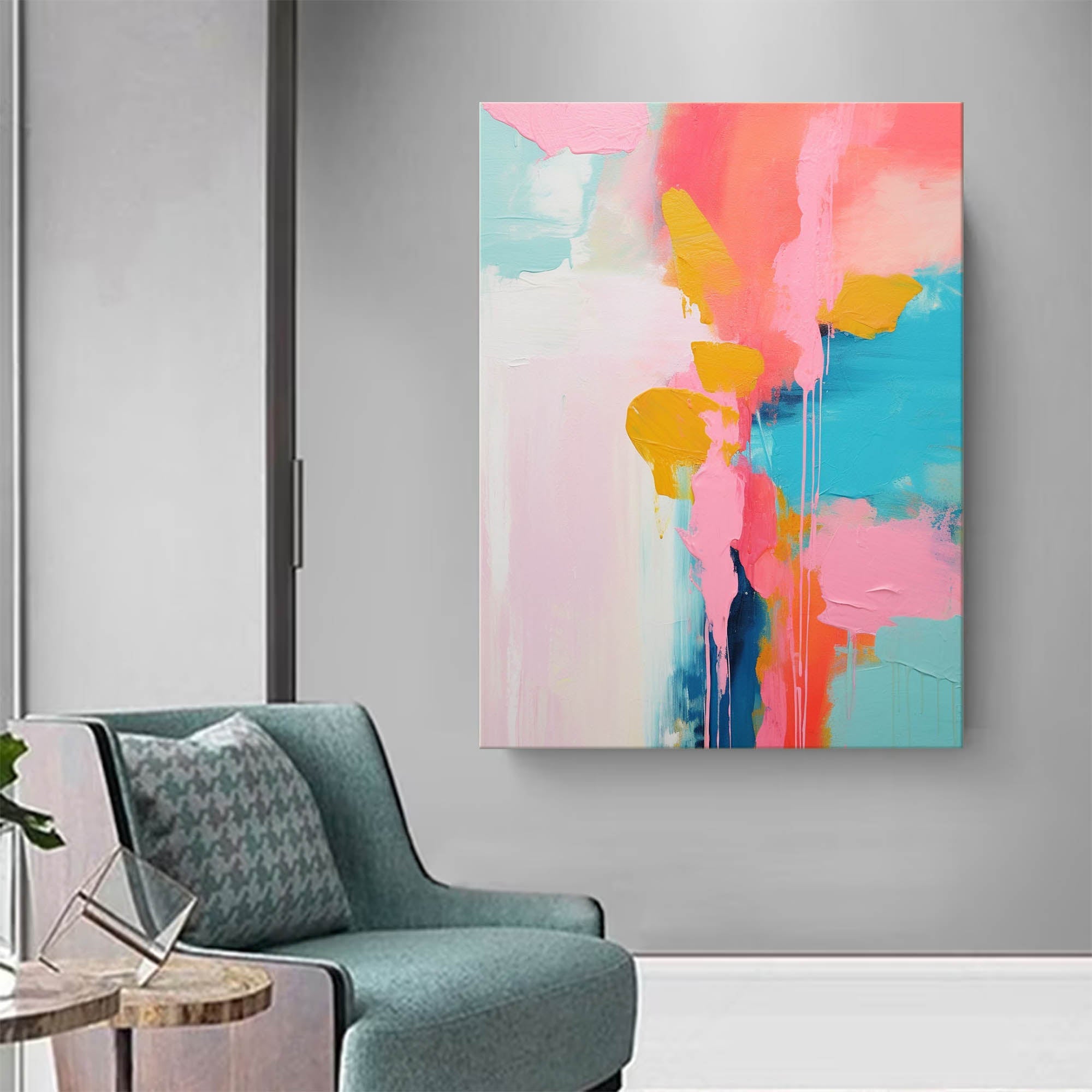 Abstract Canvas Art #AB261