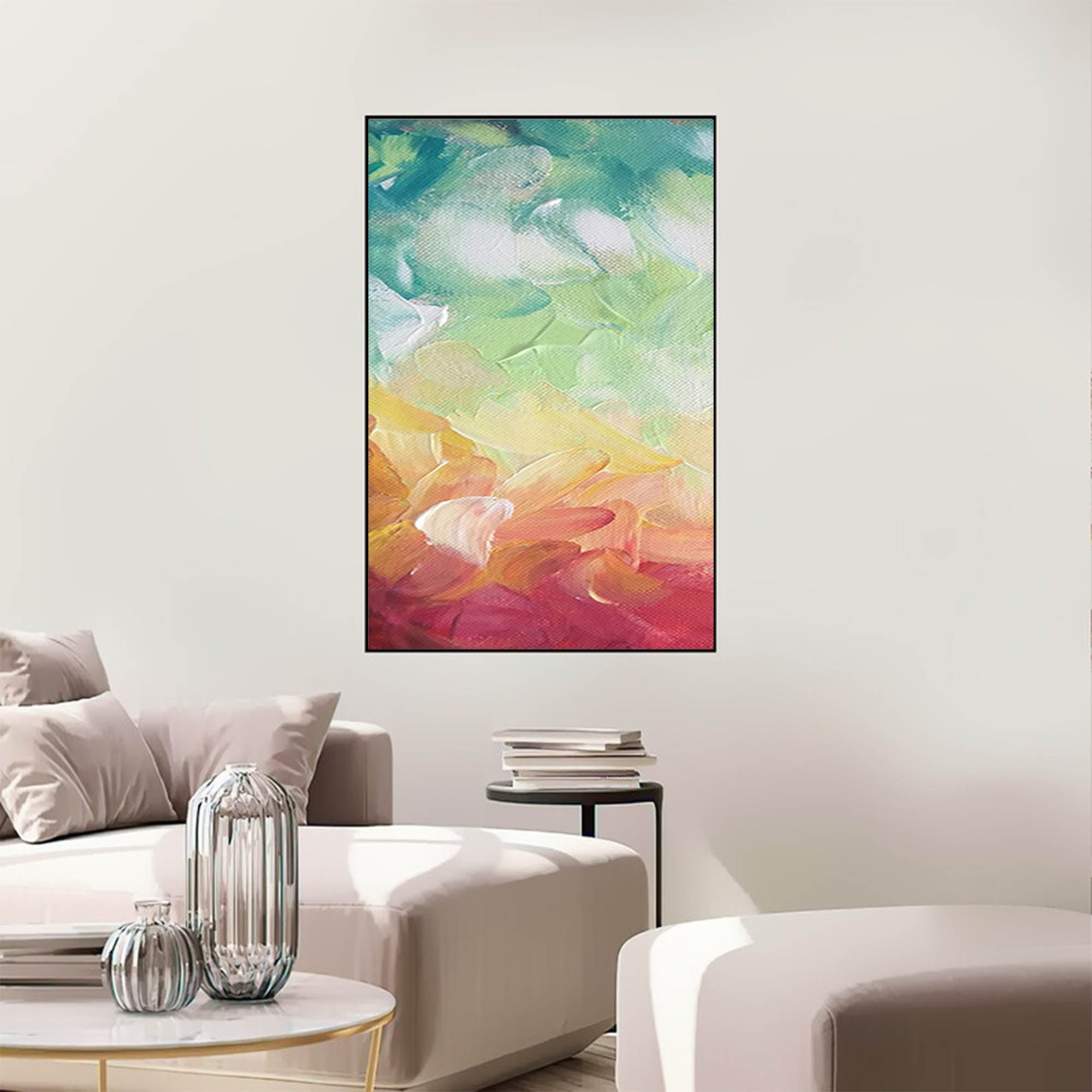 Abstract Canvas Art #AB085