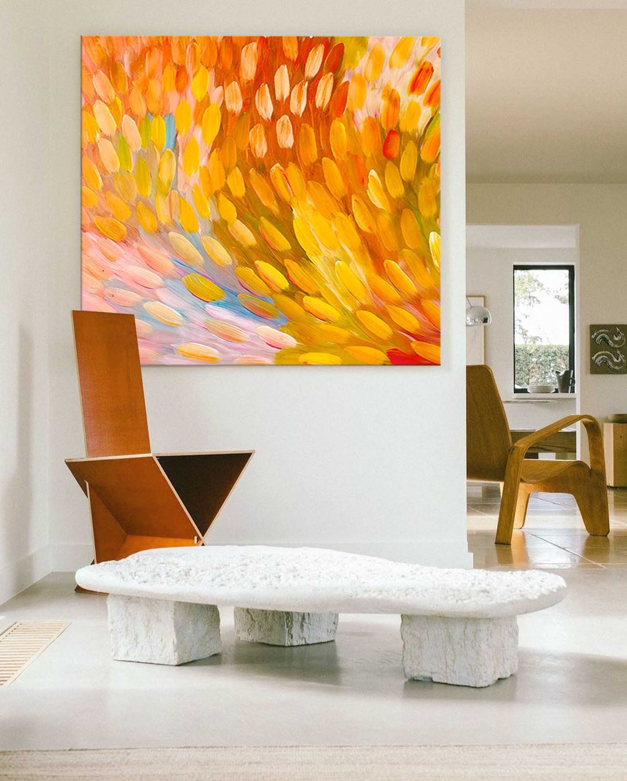 Abstract Canvas Art #AB089