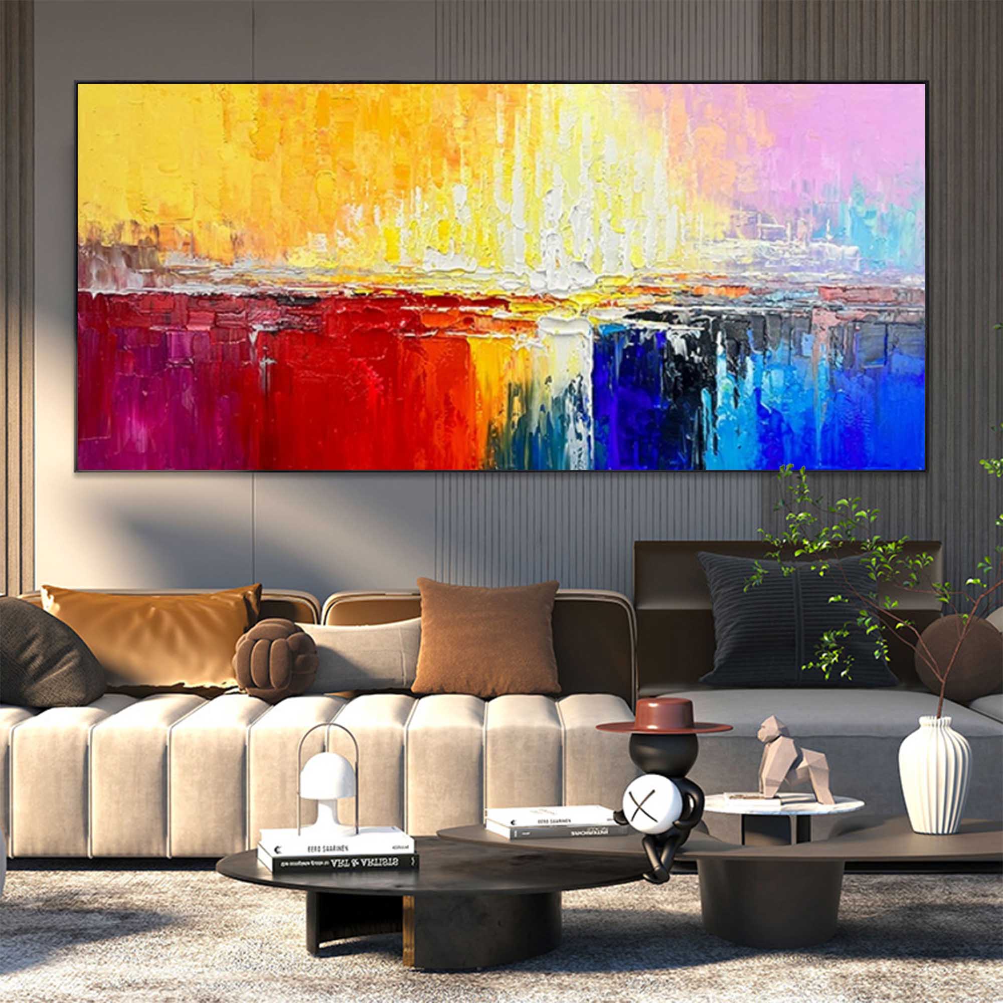 Abstract Canvas Art #AB022