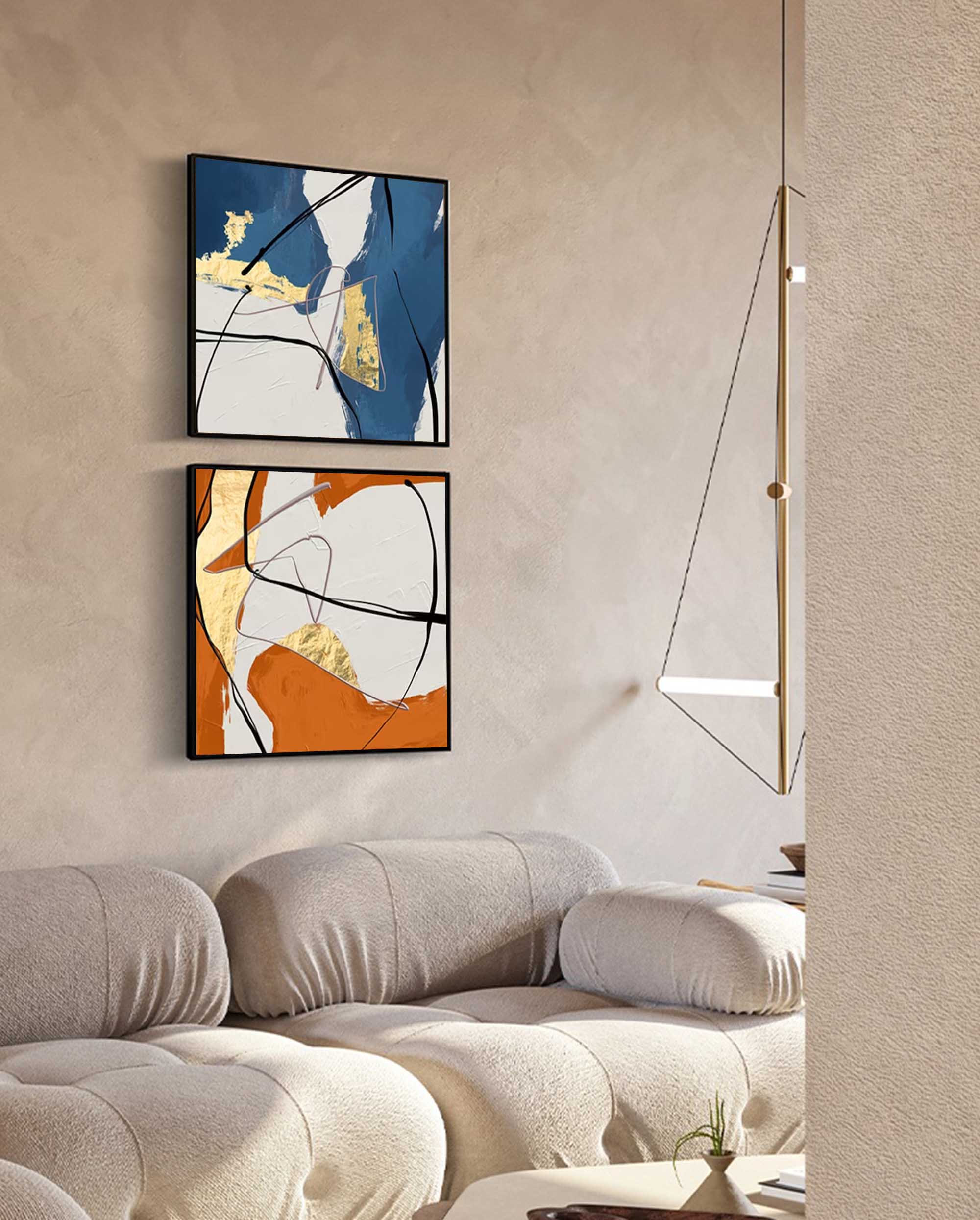 Abstract Canvas Art #AB028