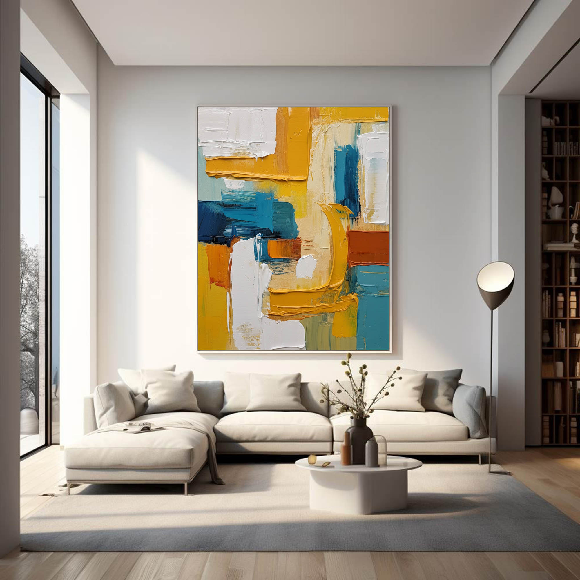 Abstract Canvas Art #AB174