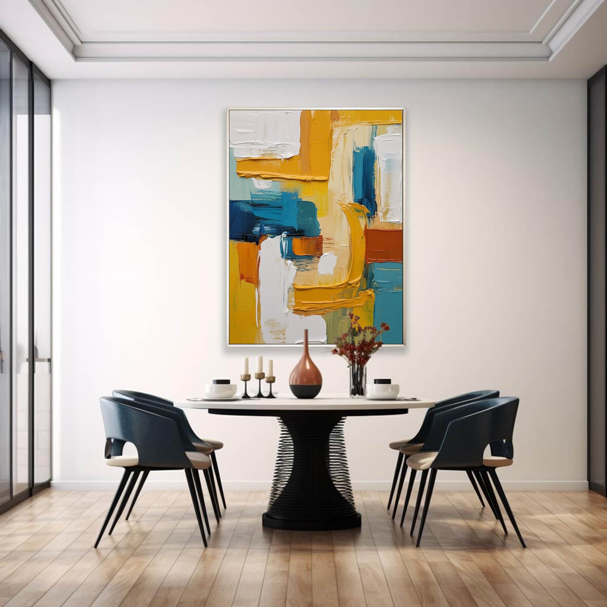 Abstract Canvas Art #AB174