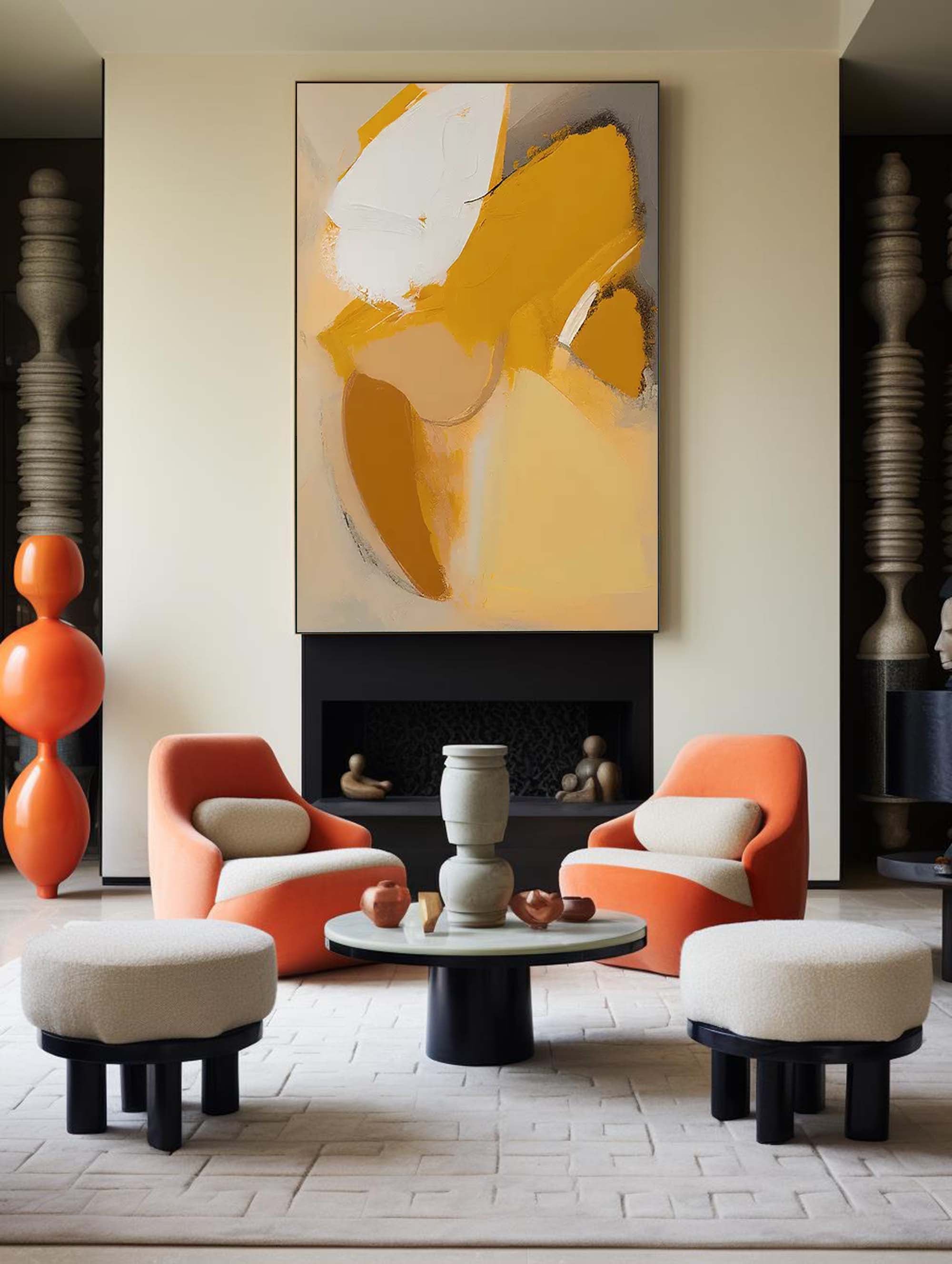 Abstract Canvas Art #AB284