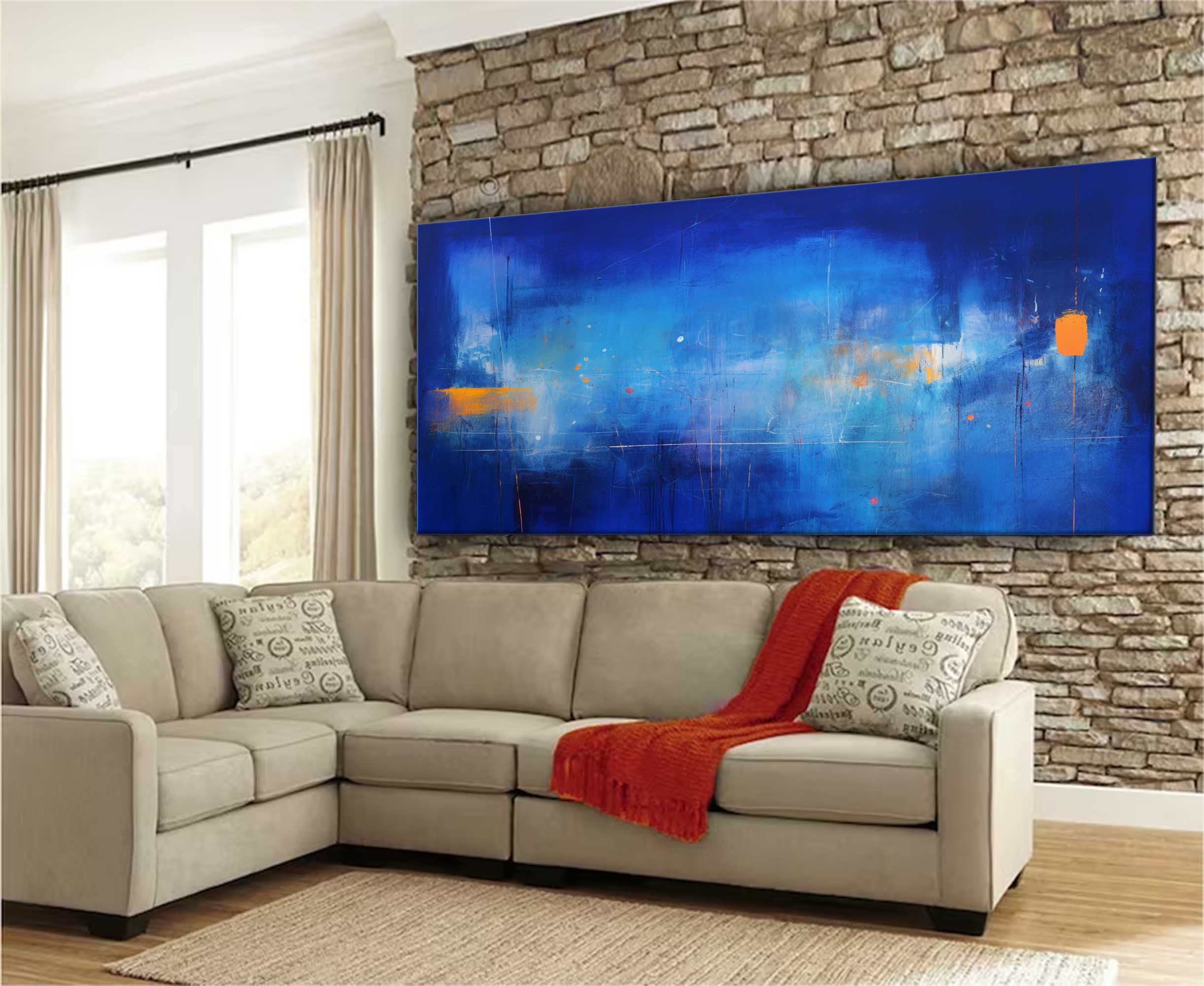 Abstract Canvas Art #AB216