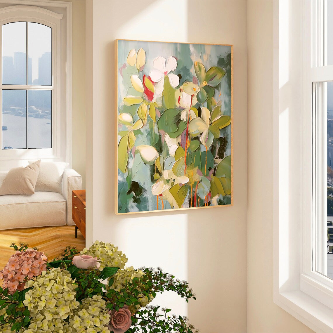 Flower Canvas Art #FL022