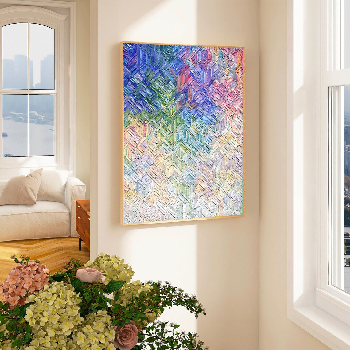 Abstract Canvas Art #AB292