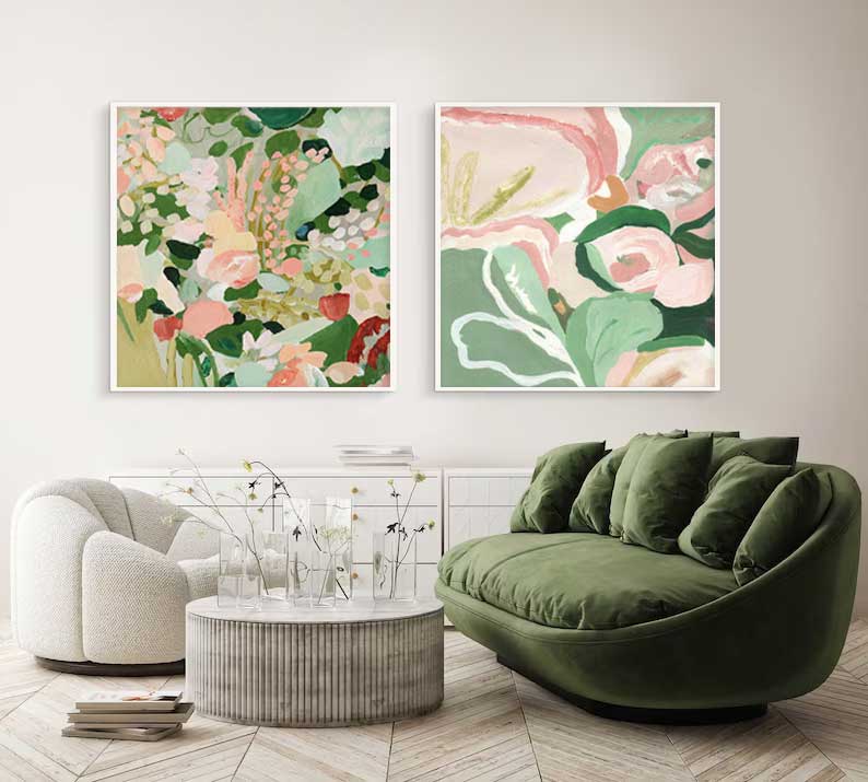 Flower Canvas Art #FL026