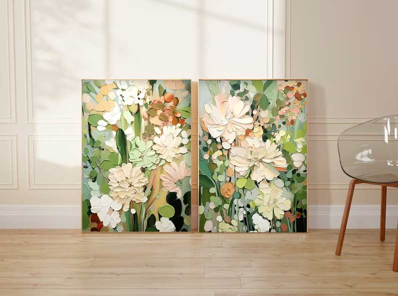 Flower Canvas Art #FL102