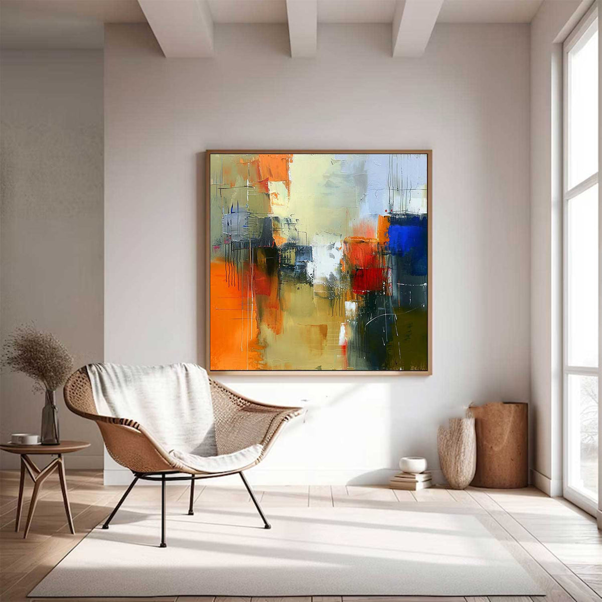 Abstract Canvas Art #AB673