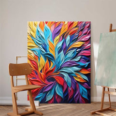 Abstract Canvas Art #AB562