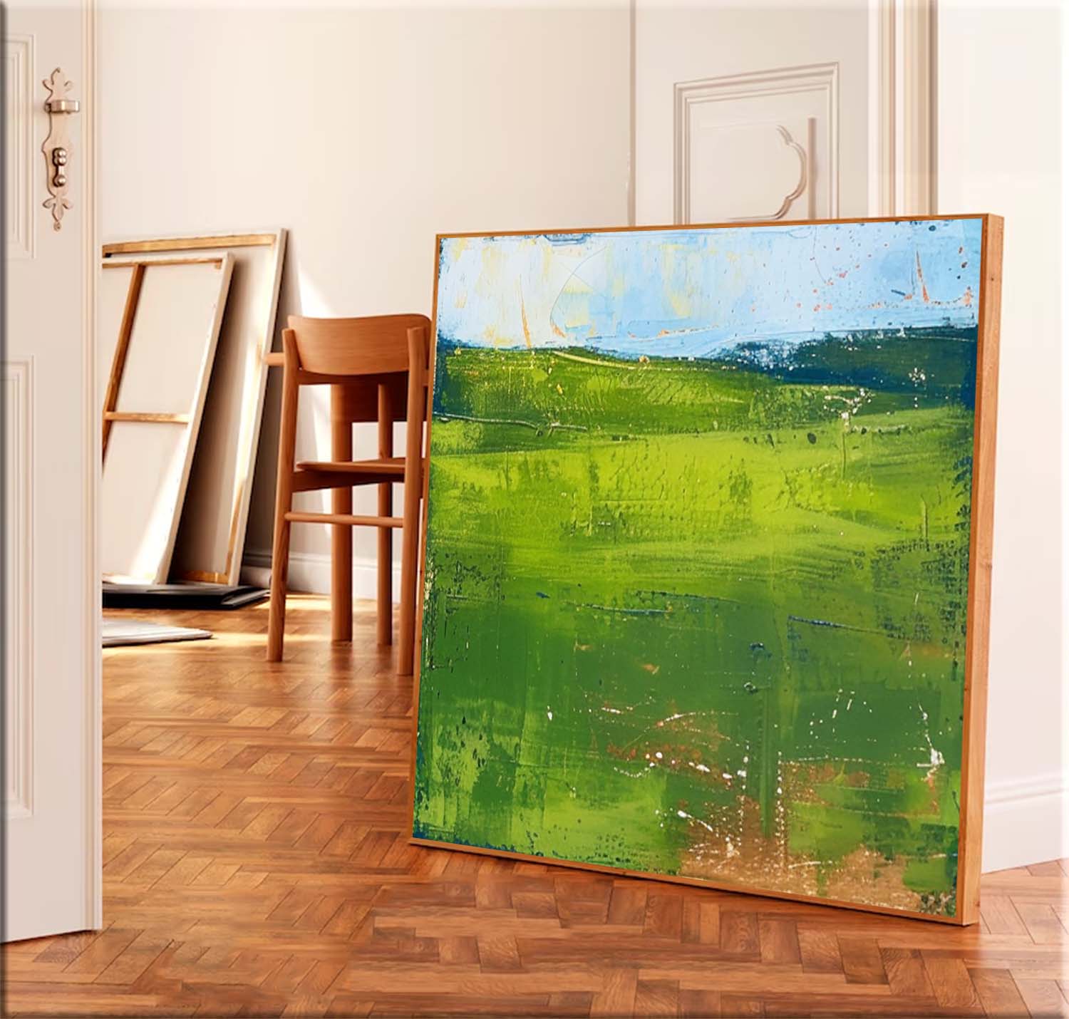 Abstract Canvas Art #AB638
