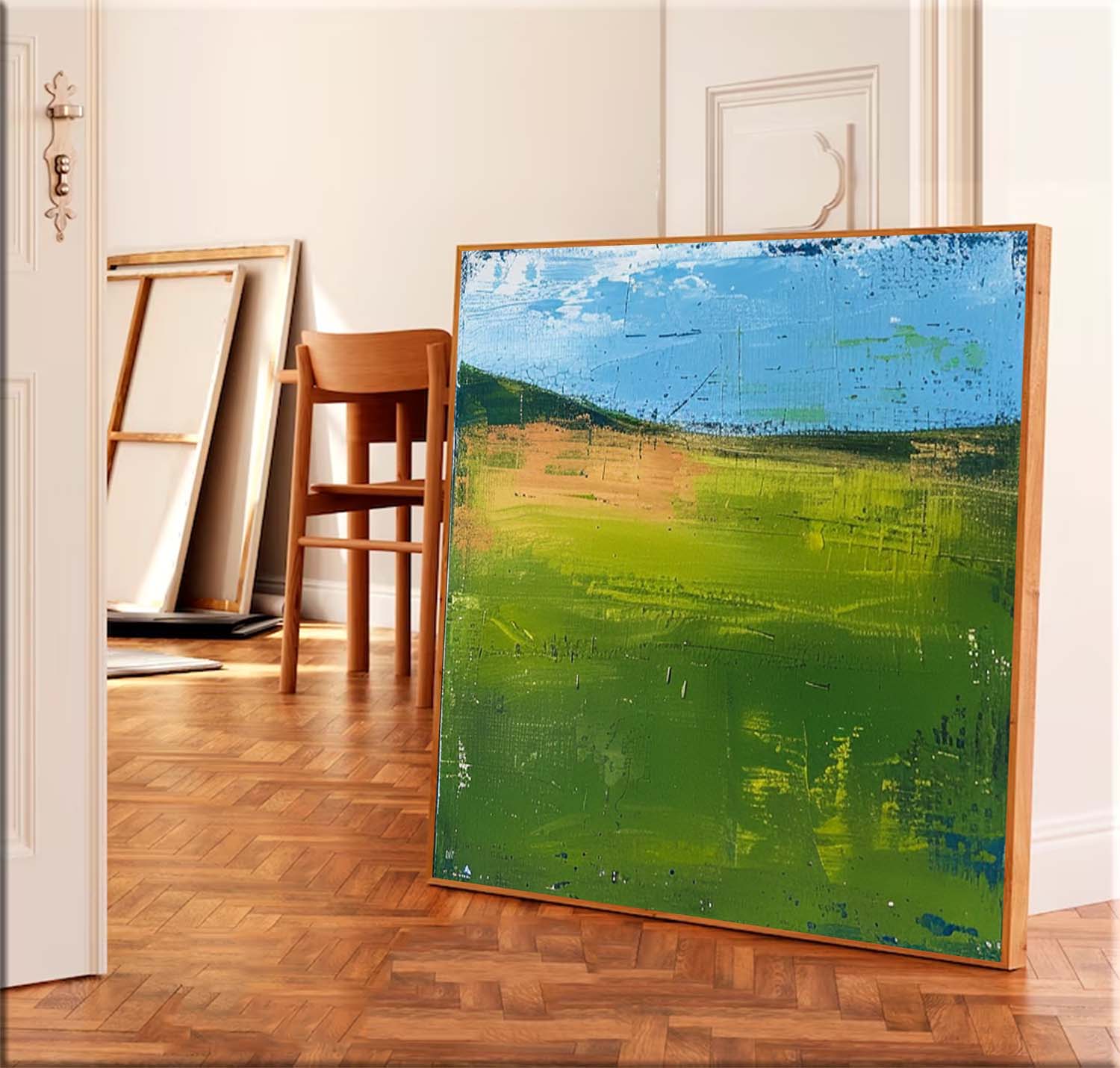 Abstract Canvas Art #AB636