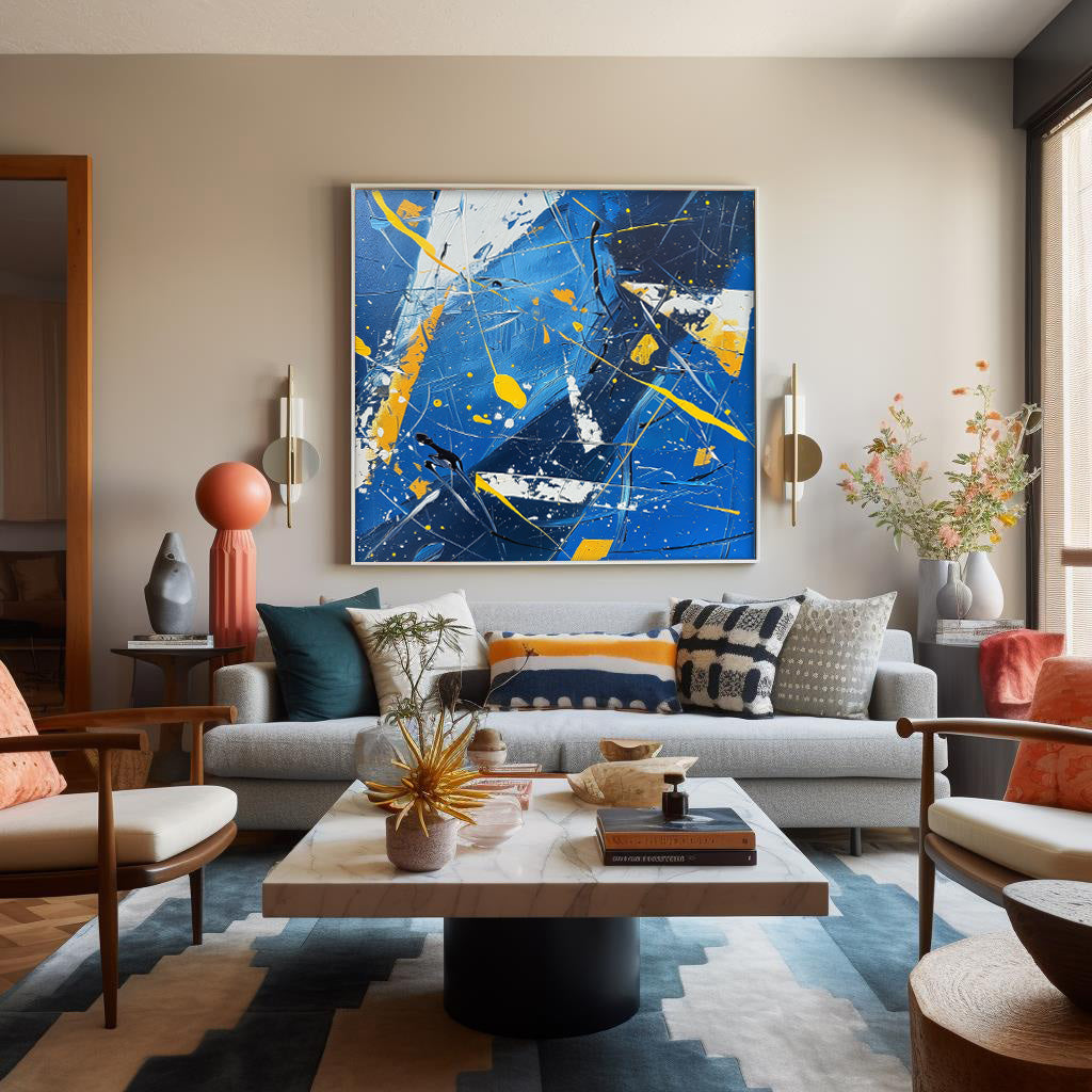 Abstract Canvas Art #AB504