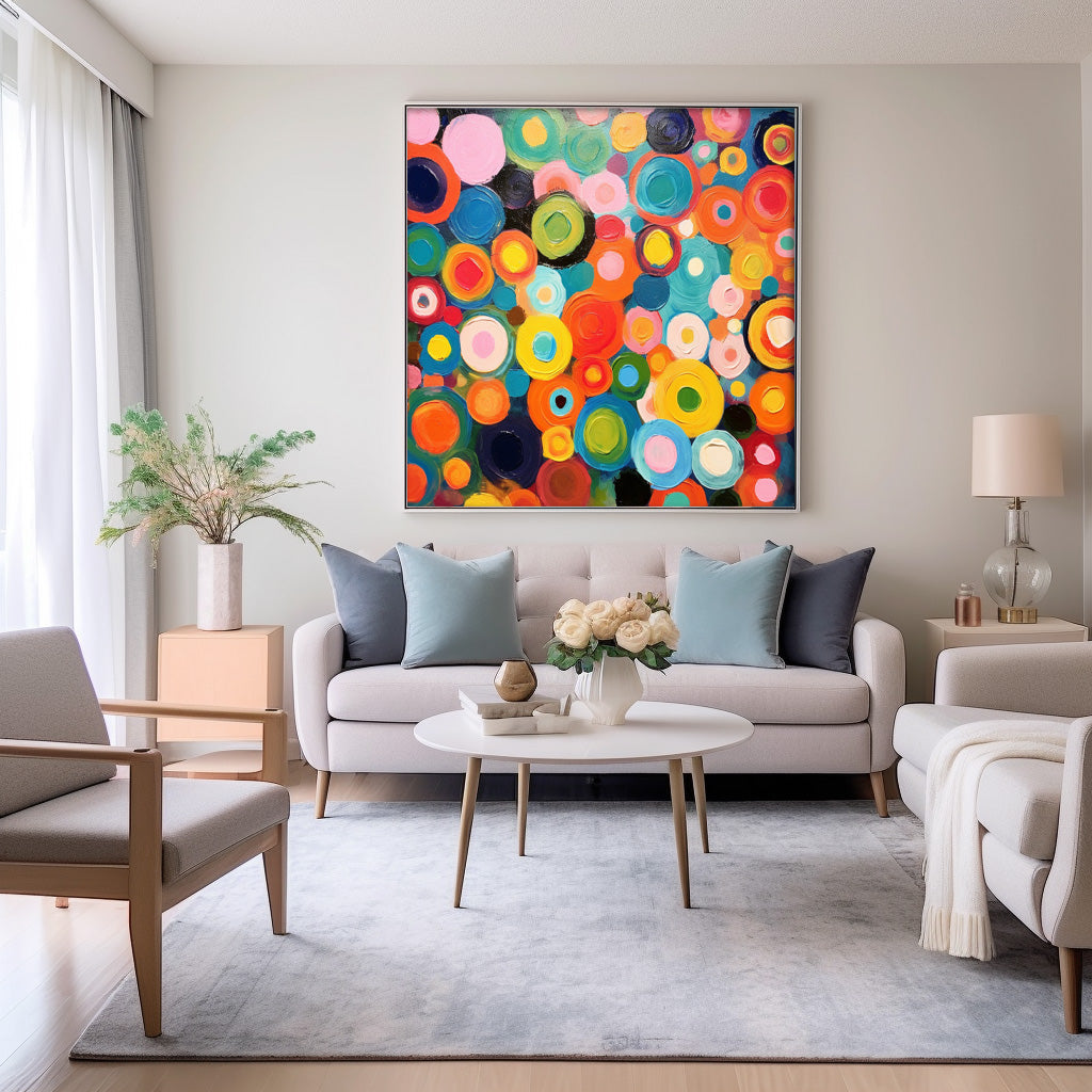 Abstract Canvas Art #AB326