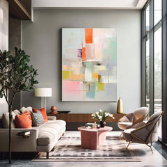 Abstract Canvas Art #AB354