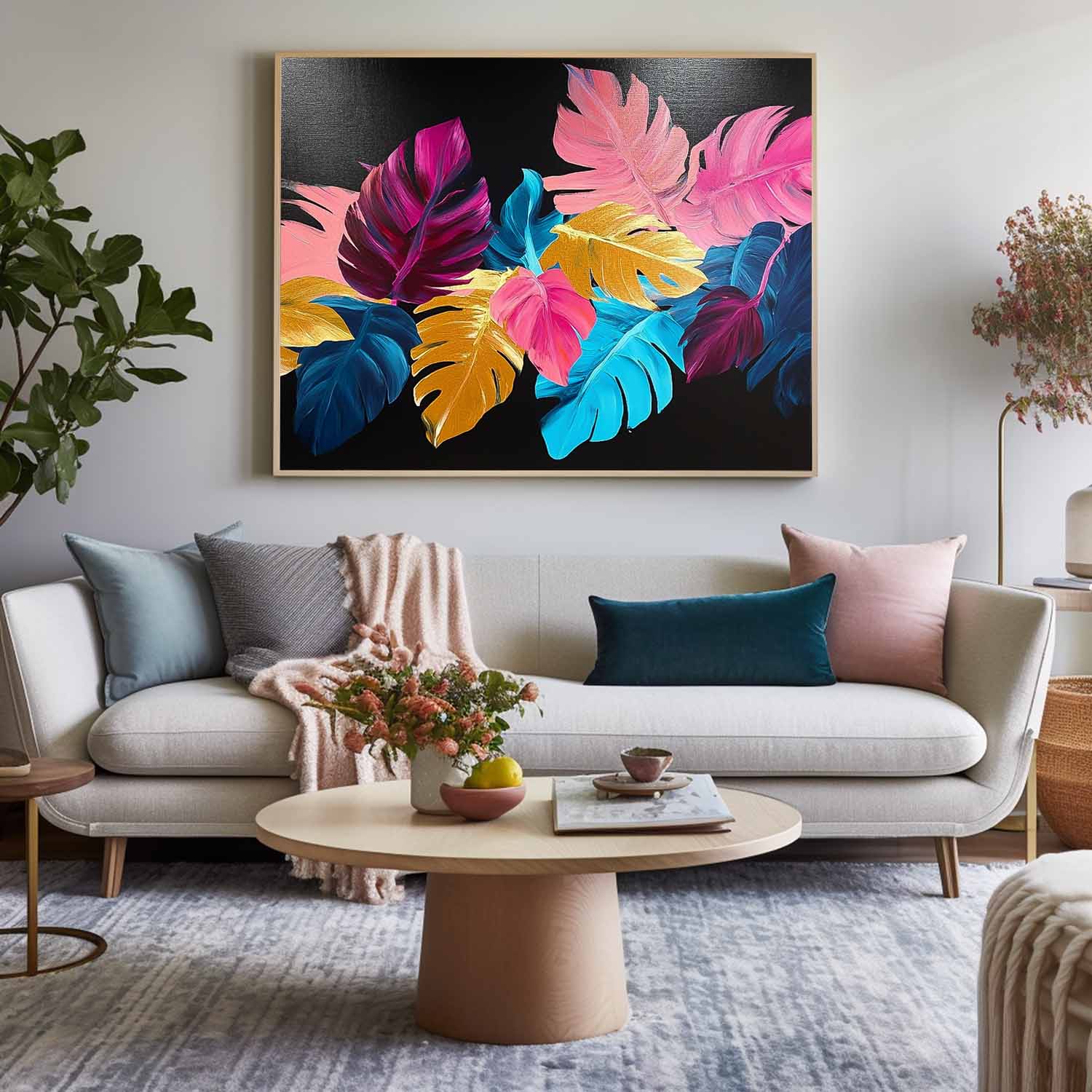 Flower Canvas Art #FL180