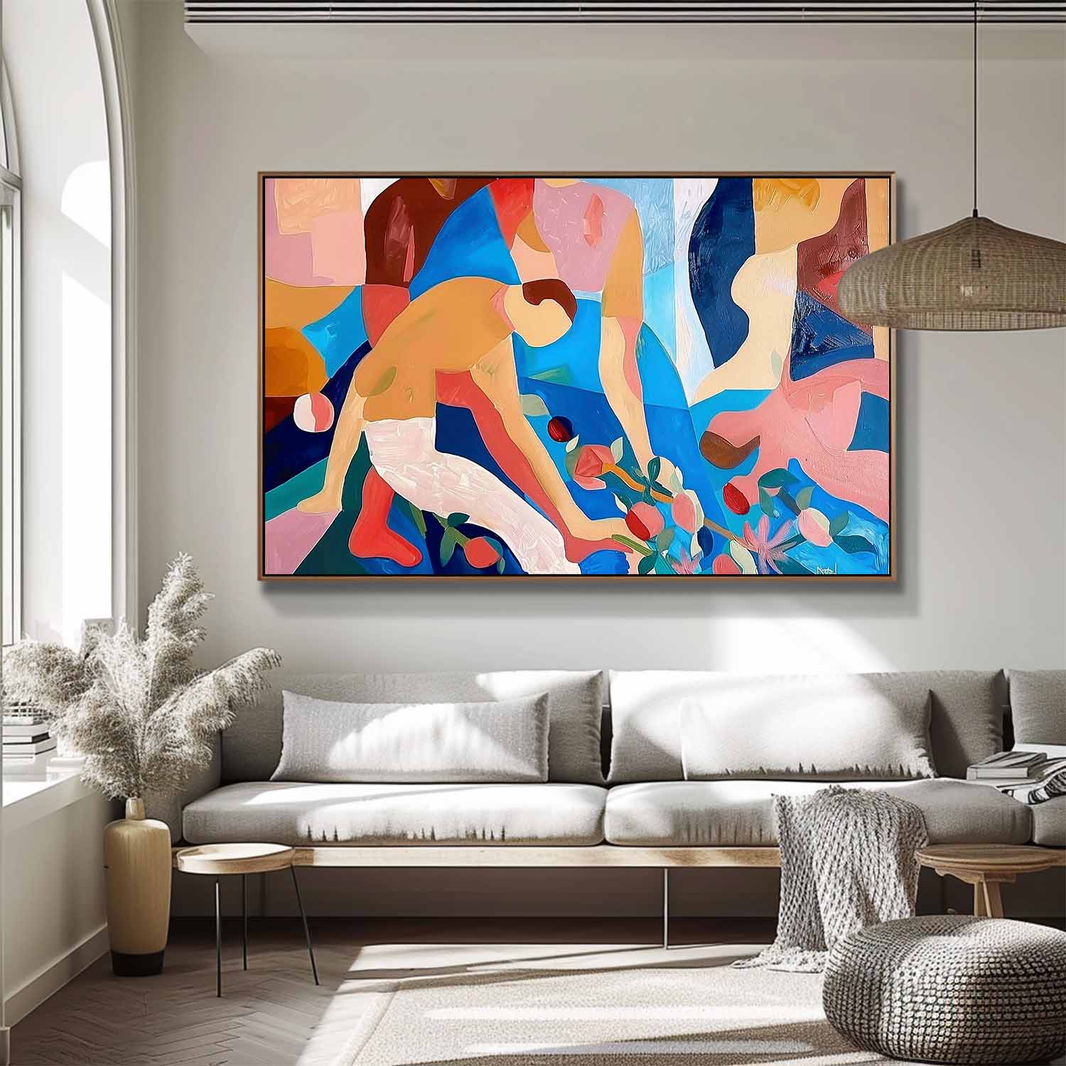 Abstract Canvas Art #AB545