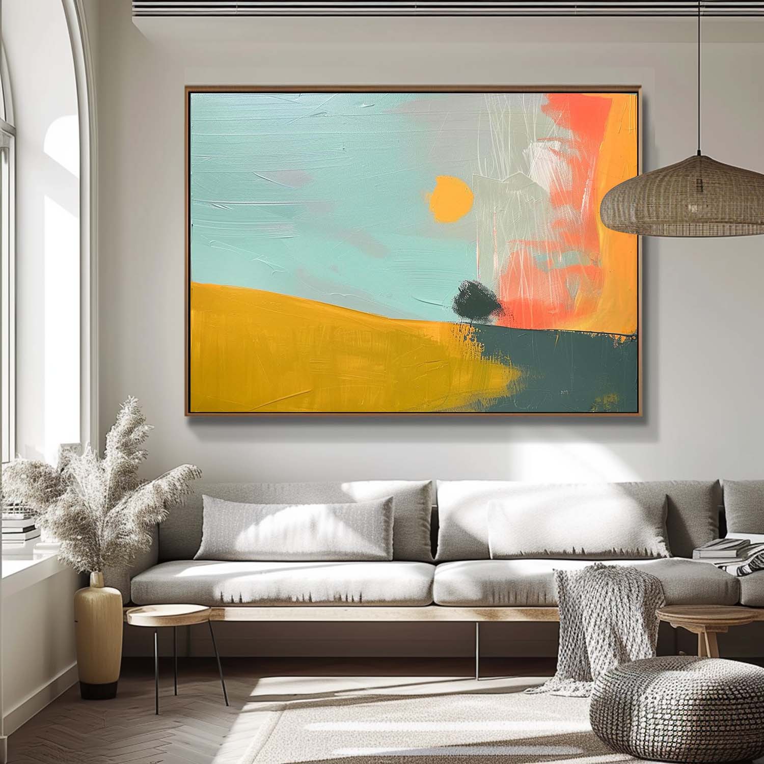 Abstract Canvas Art #AB660