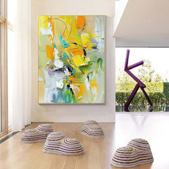 Abstract Canvas Art #AB490