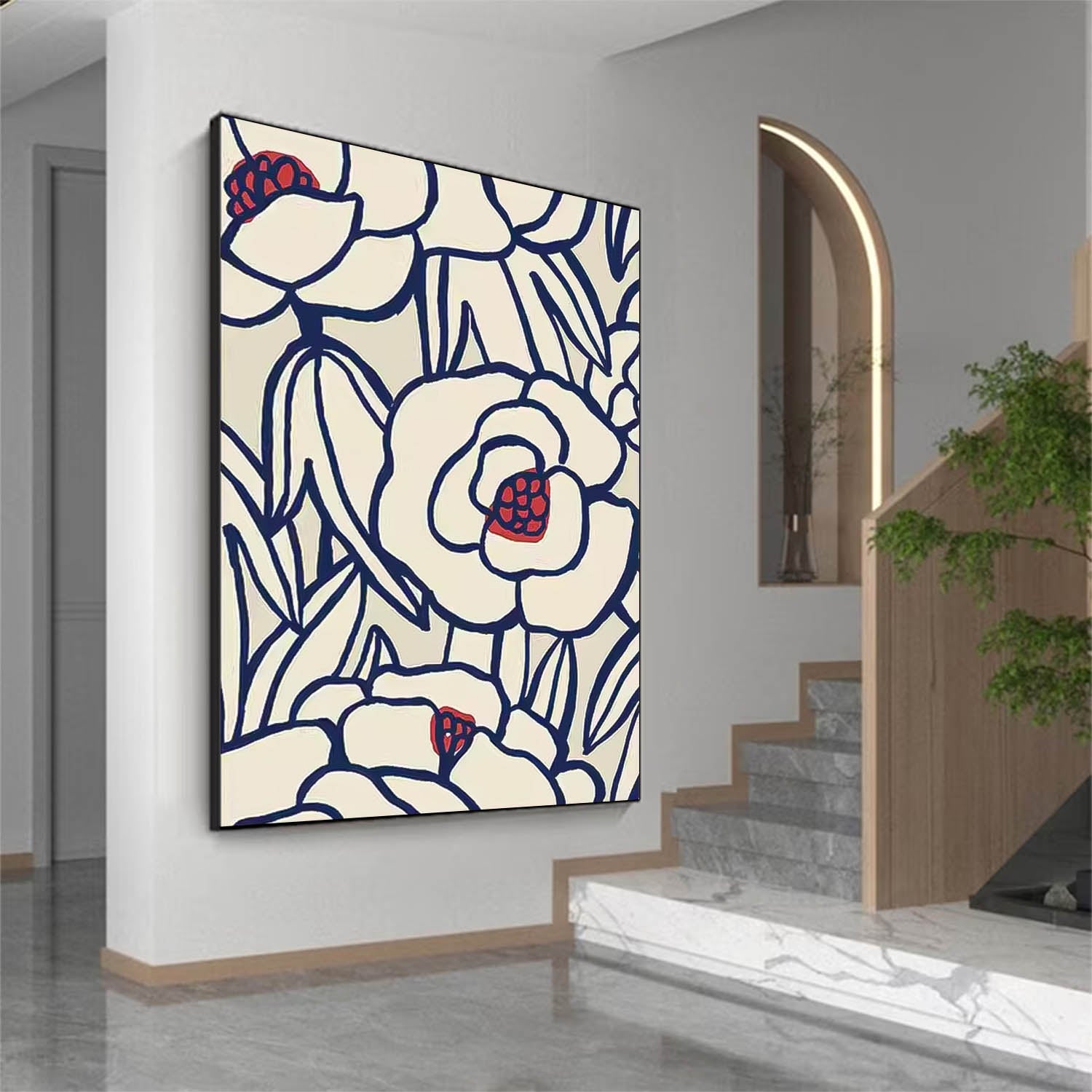 Flower Canvas Art #FL164