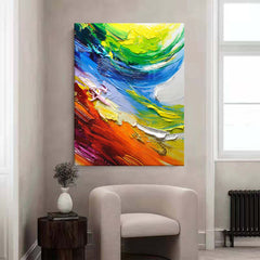 Abstract Canvas Wall Art #aa025
