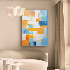 Abstract Canvas Art #AB035