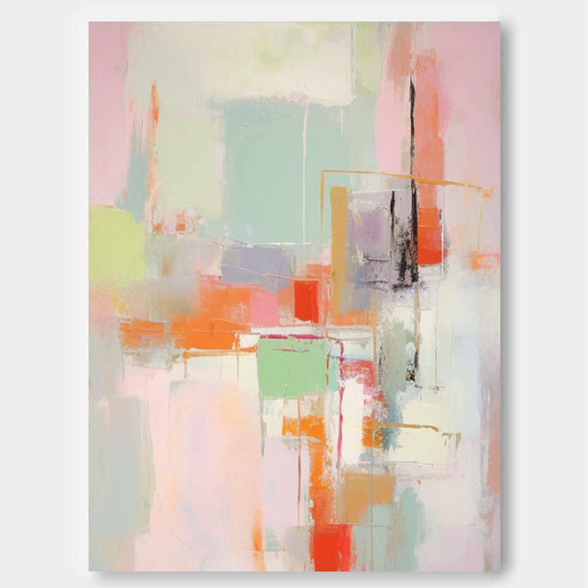 Abstract Canvas Art #AB359