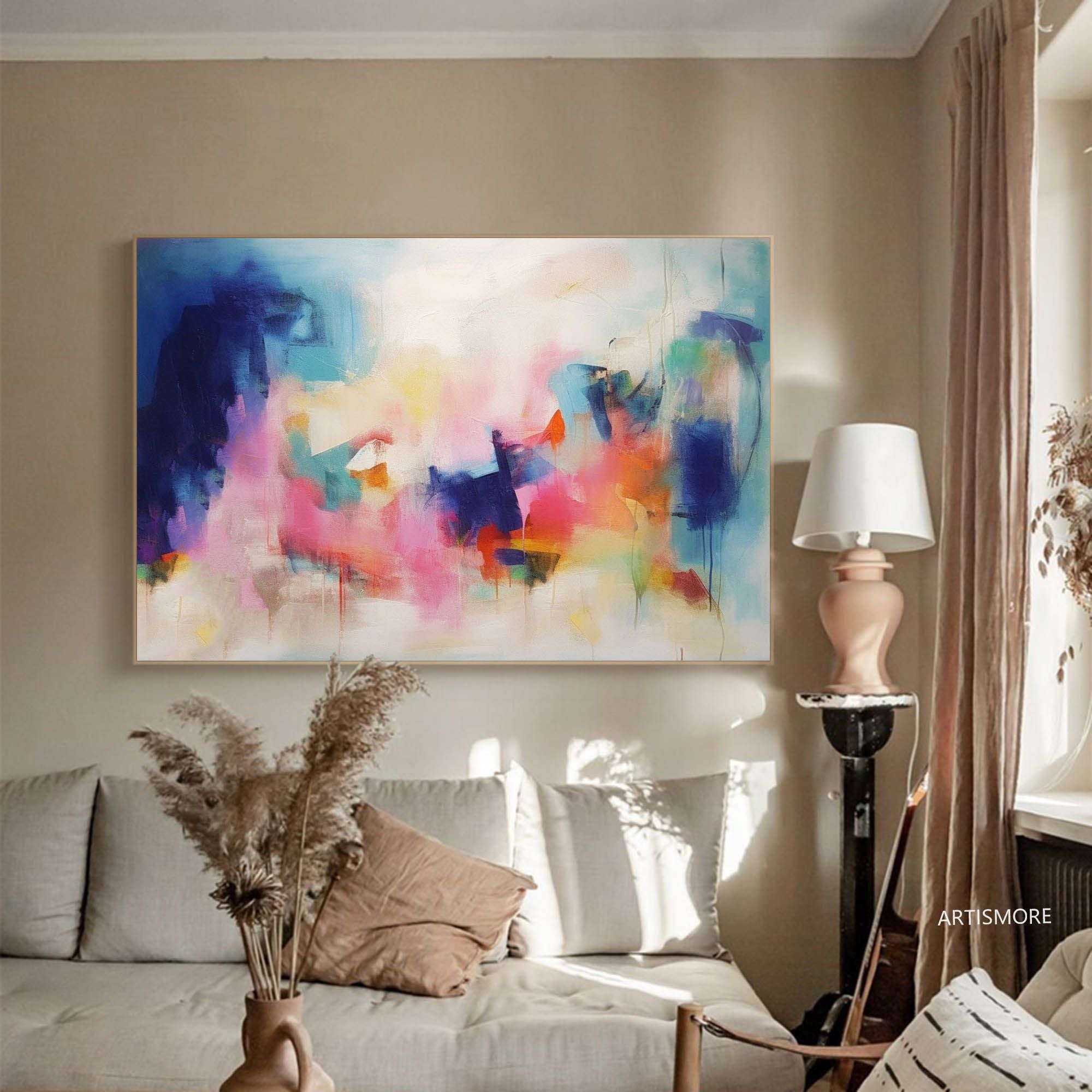 Abstract Canvas Art #AB195