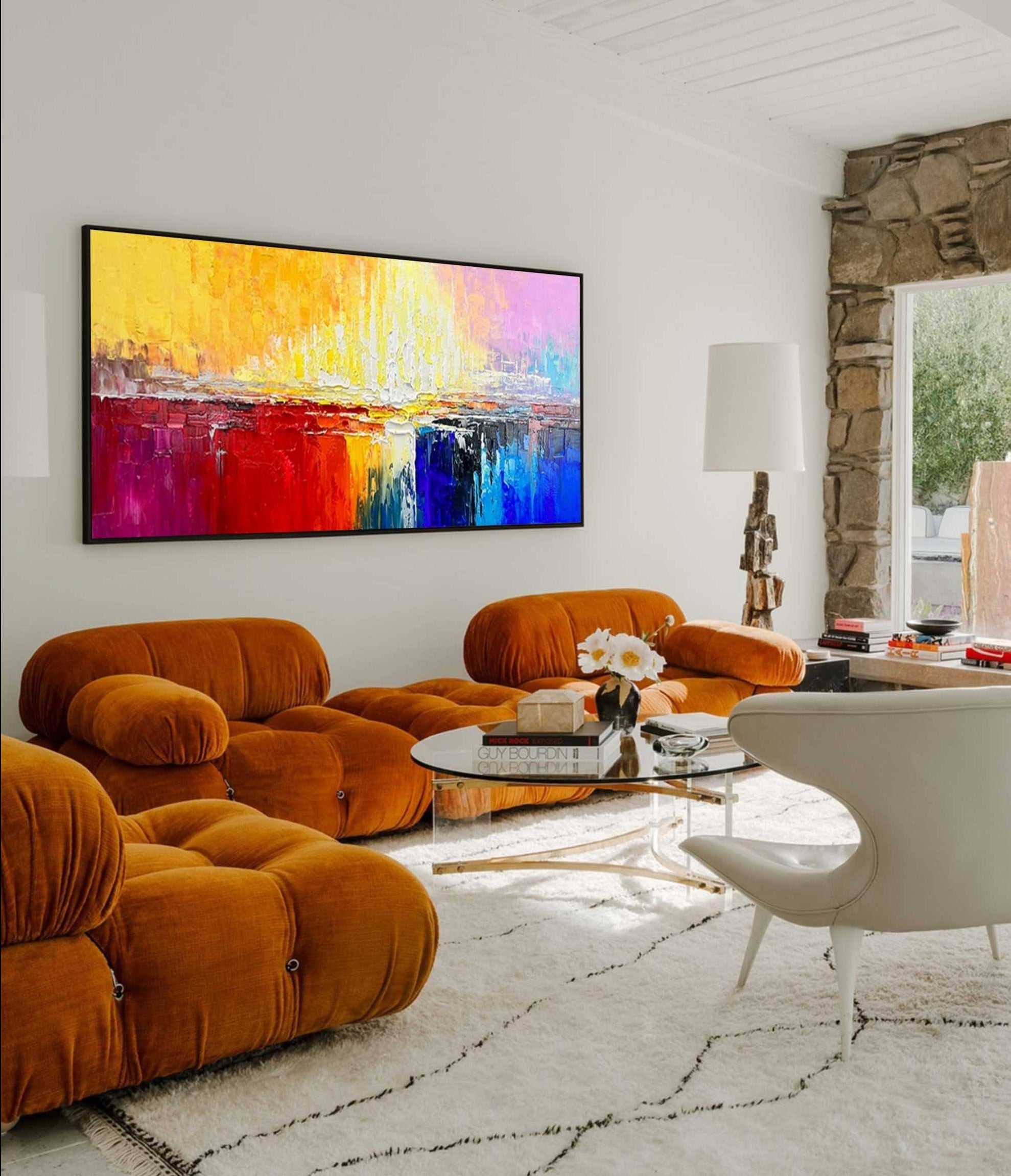 Abstract Canvas Art #AB022