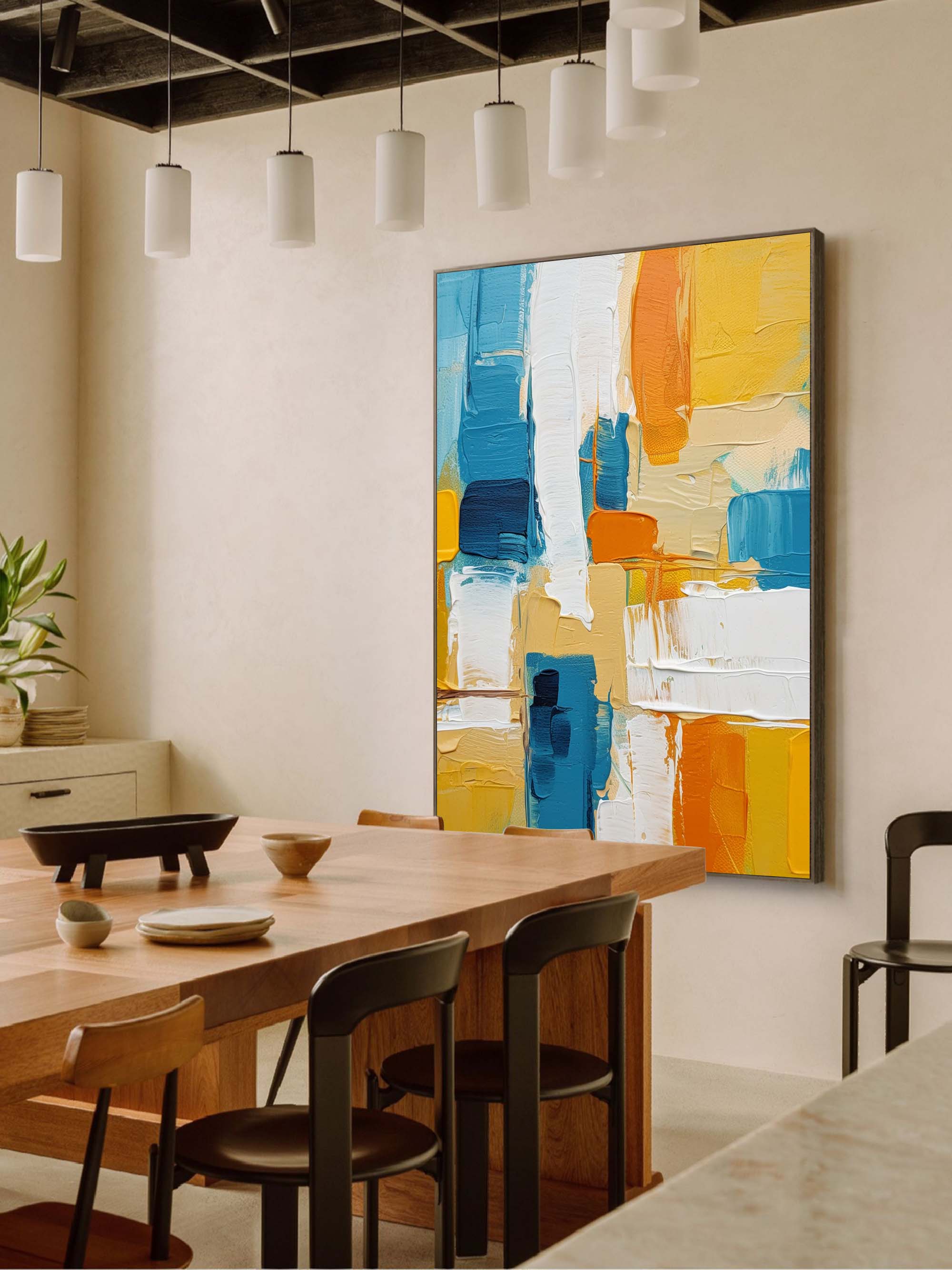 Abstract Canvas Art #AB169