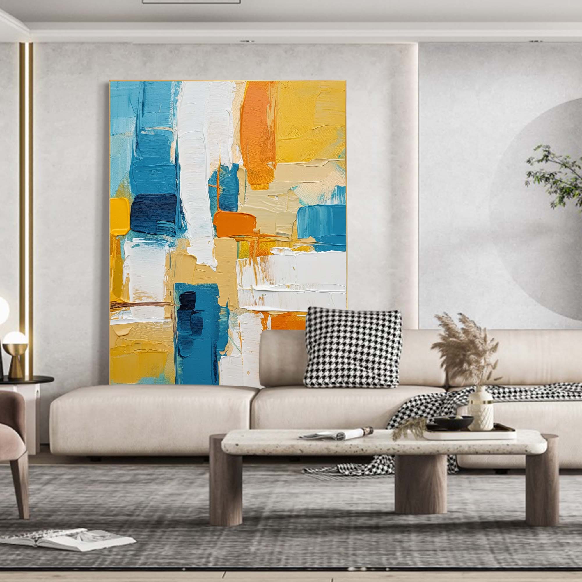 Abstract Canvas Art #AB169