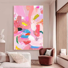 Abstract Canvas Art #AB105