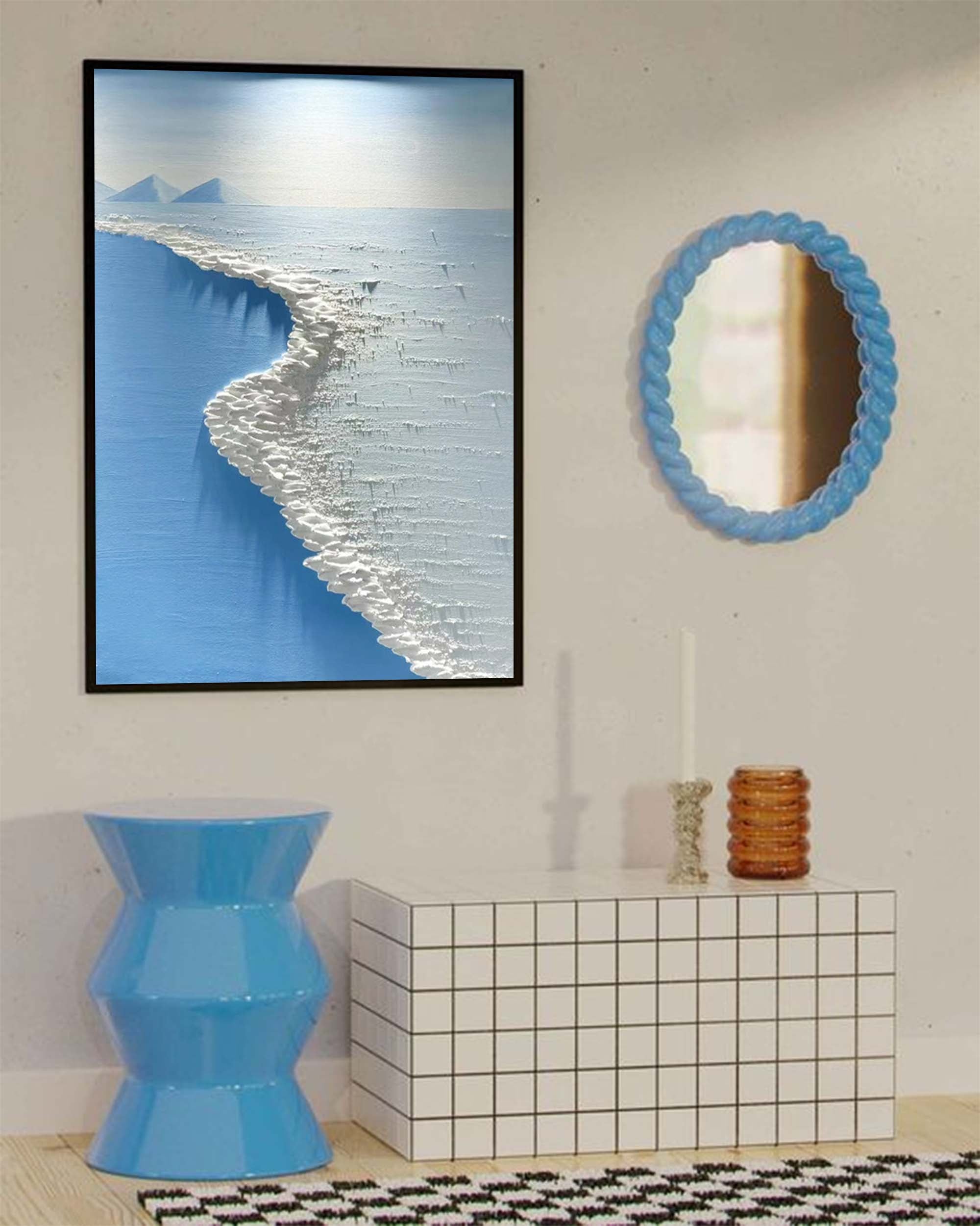 Beach & Ocean Canvas Art #BE001